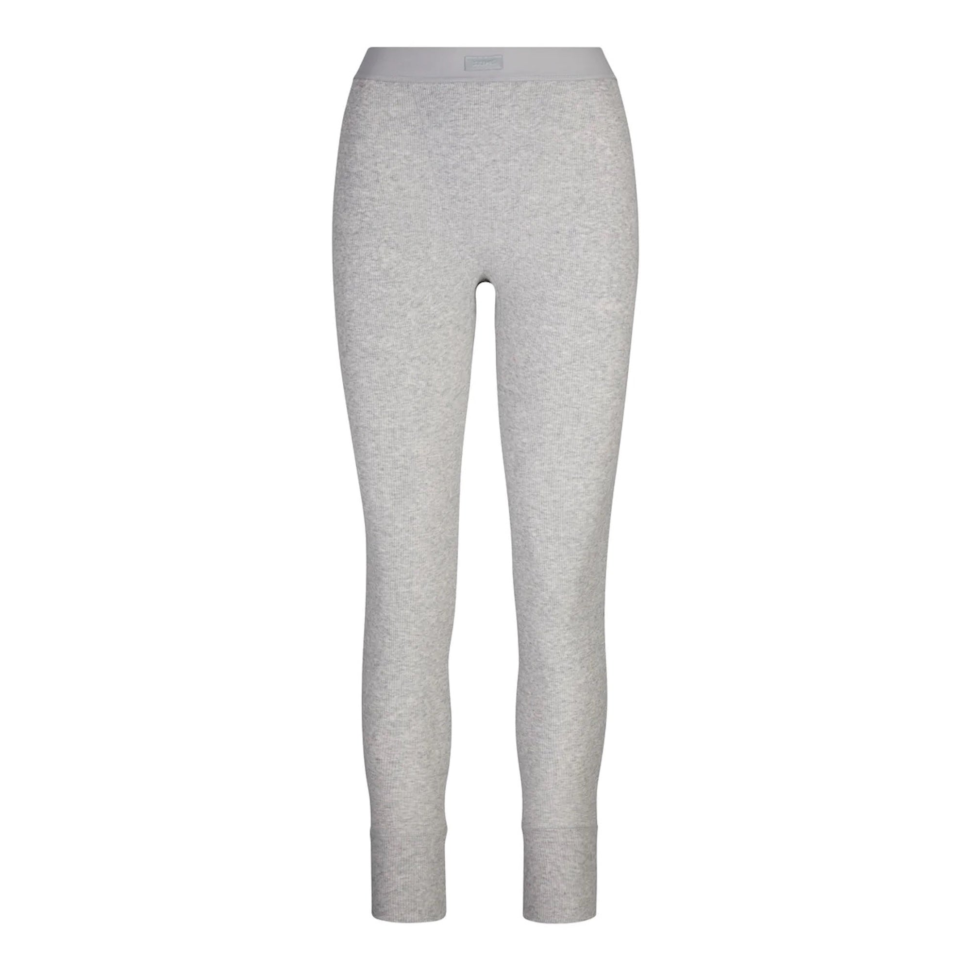 SKIMS COTTON RIB LEGGING | LIGHT HEATHER GREY - Mind Türkiye
