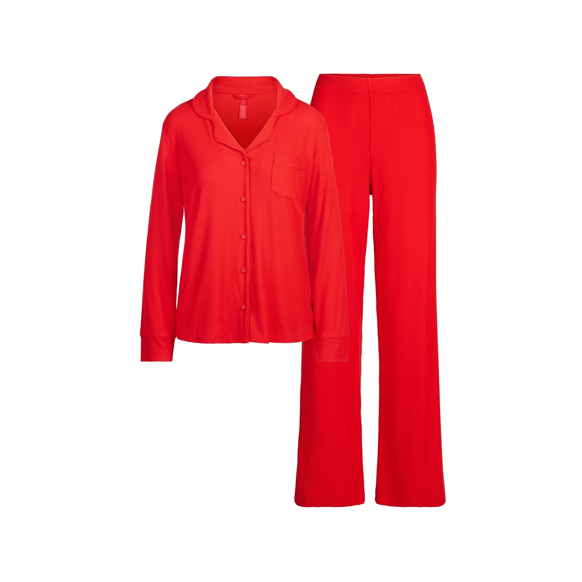 SKIMS SOFT LOUNGE SLEEP SET | CHERRY - Mind Türkiye