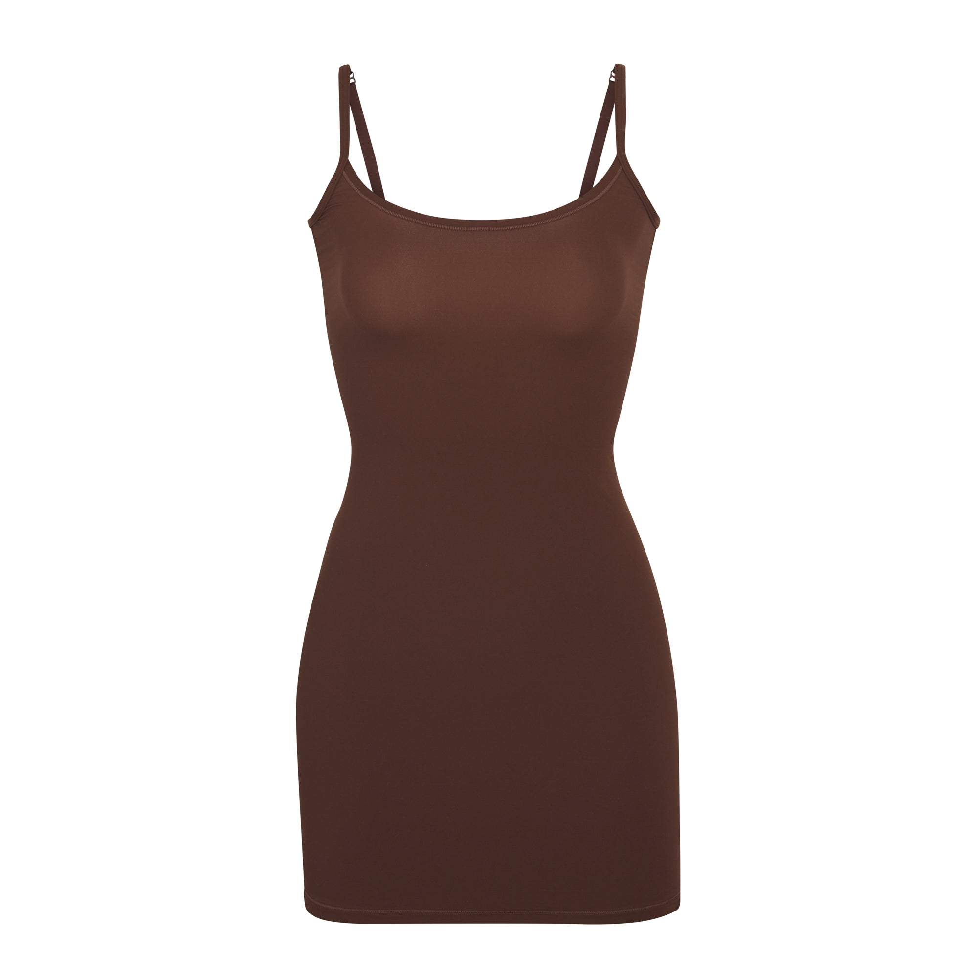 SKIMS FITS EVERYBODY SLIP DRESS | COCOA - Mind Türkiye