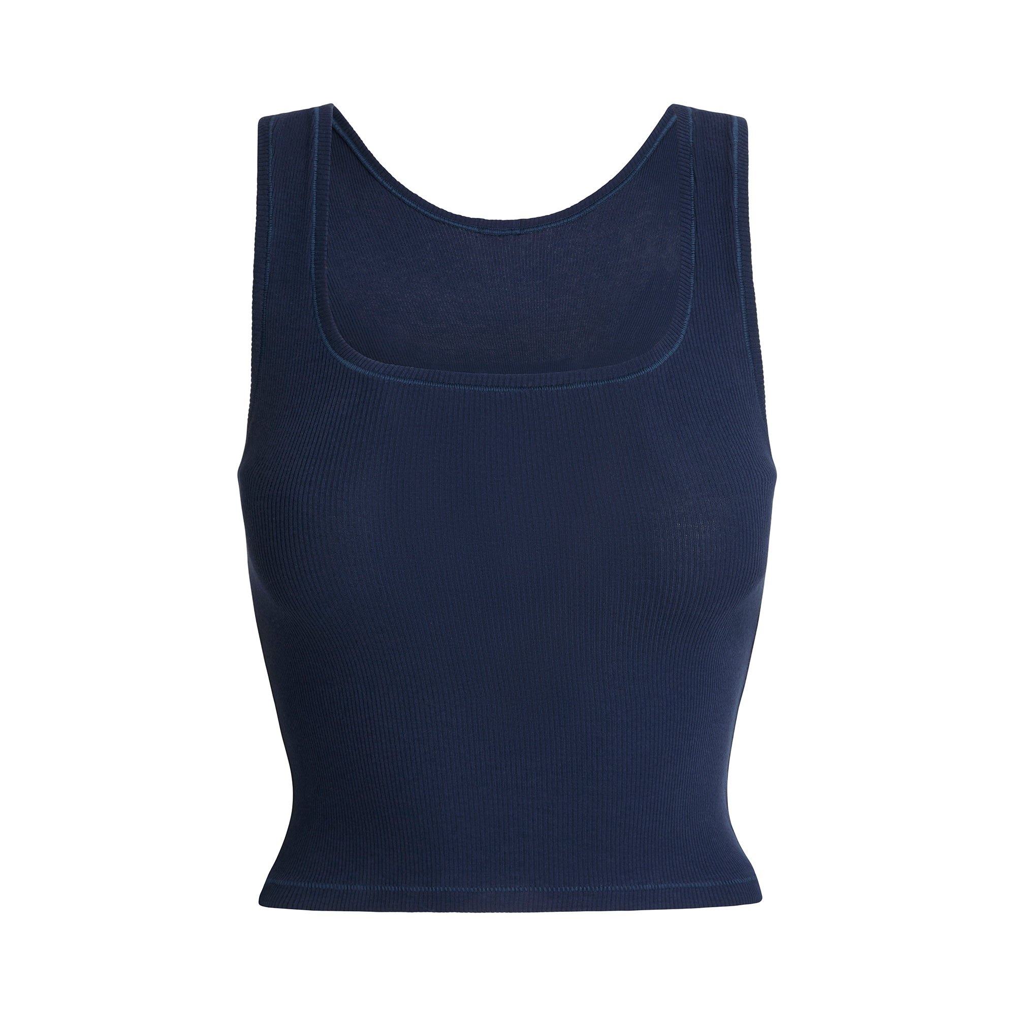 SKIMS COTTON RIB TANK | NAVY - Mind Türkiye