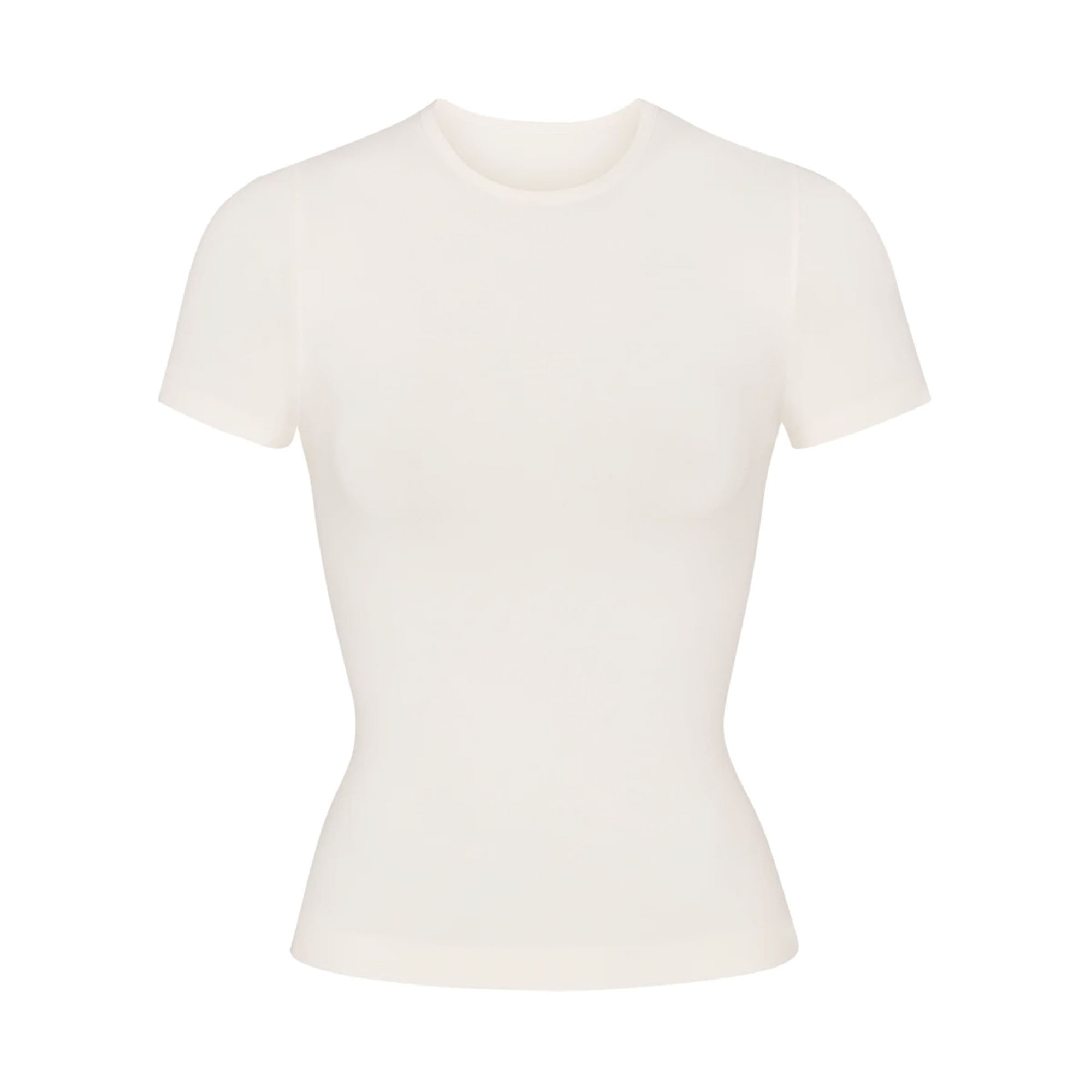 SKIMS SOFT SMOOTHING SEAMLESS T-SHIRT | MARBLE - Mind Türkiye