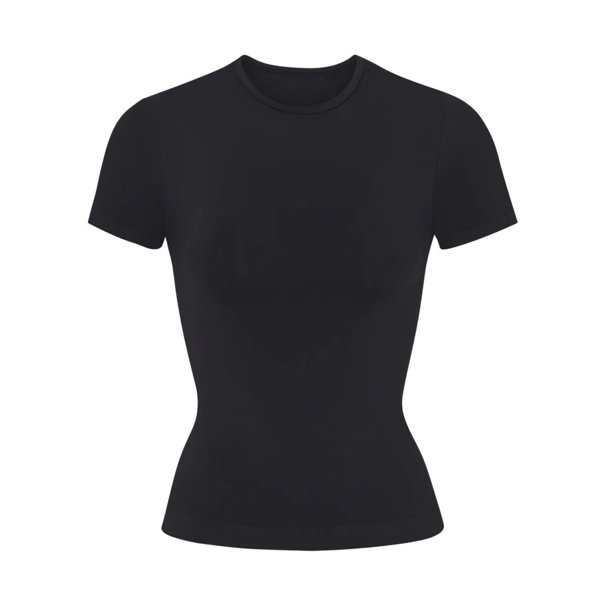 SKIMS SOFT SMOOTHING SEAMLESS T-SHIRT | ONYX - Mind Türkiye