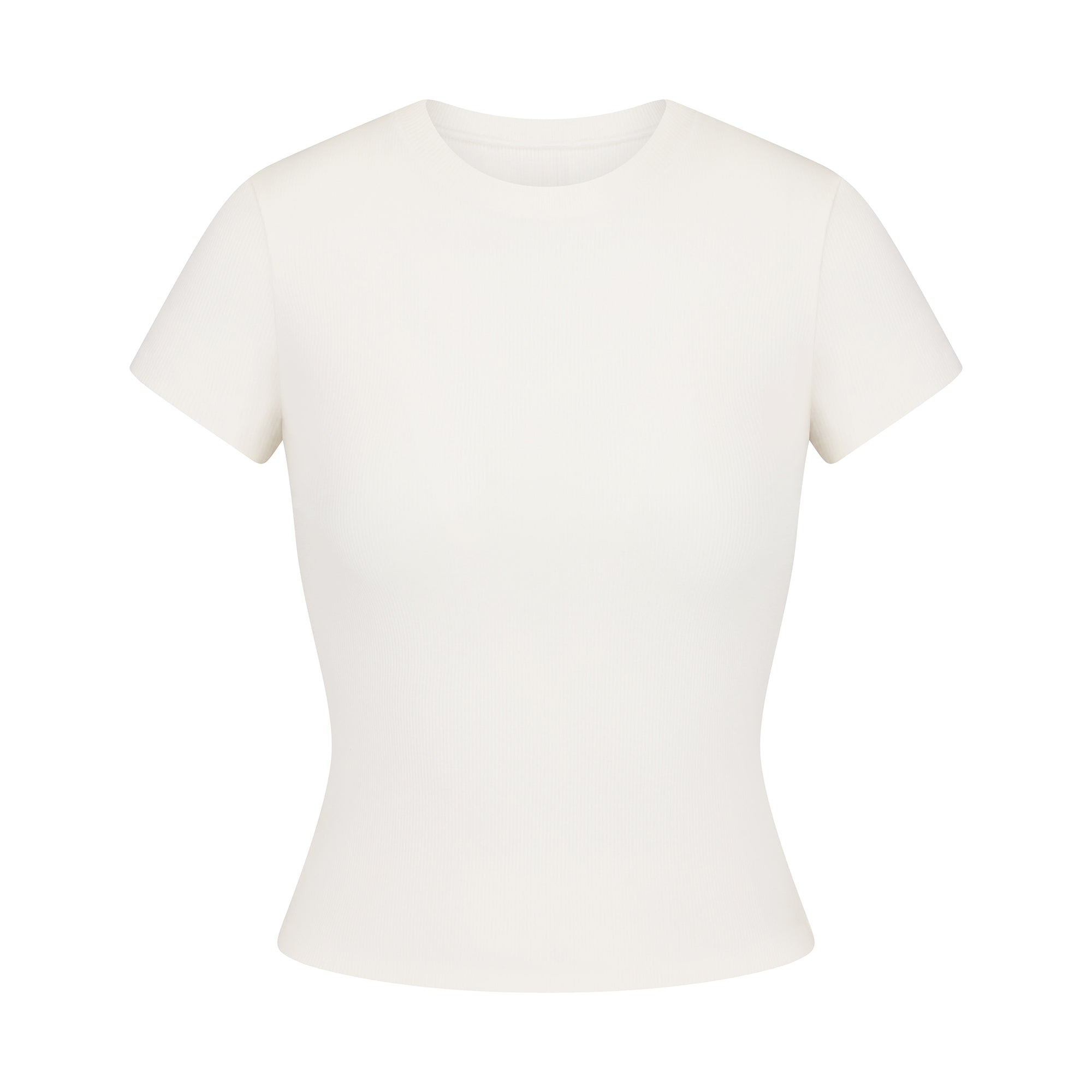 SKIMS COTTON RIB T-SHIRT | MARBLE - Mind Türkiye