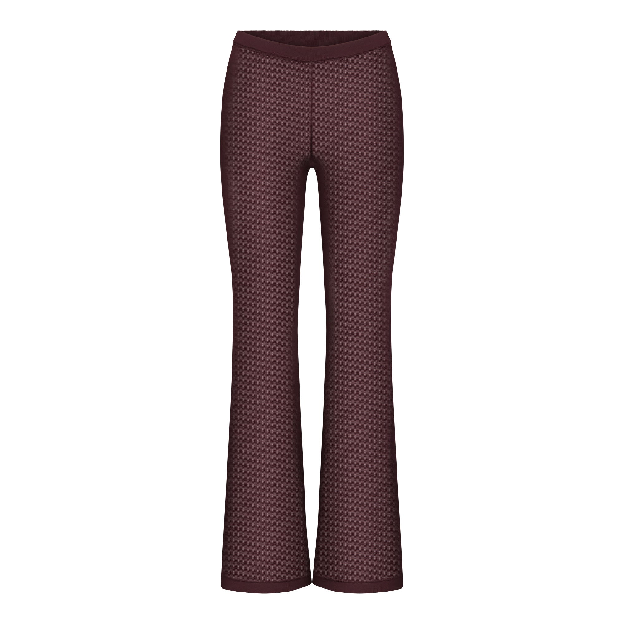 SKIMS SLINKY KNIT LOW RISE PANT | CURRANT - Mind Türkiye