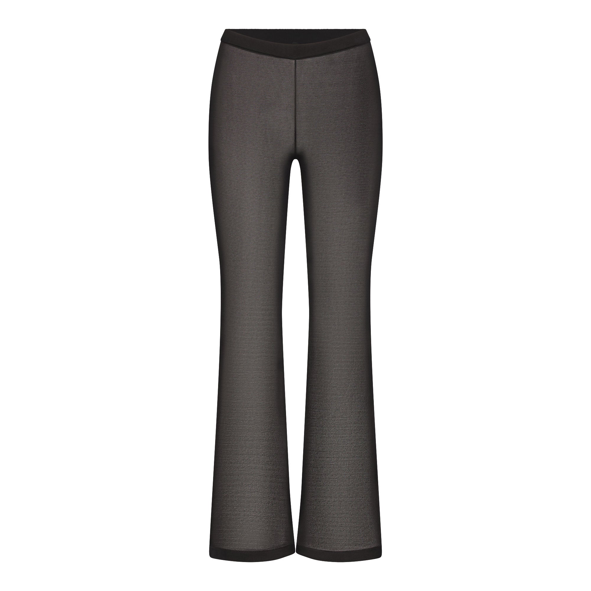 SKIMS SLINKY KNIT LOW RISE PANT | OBSIDIAN