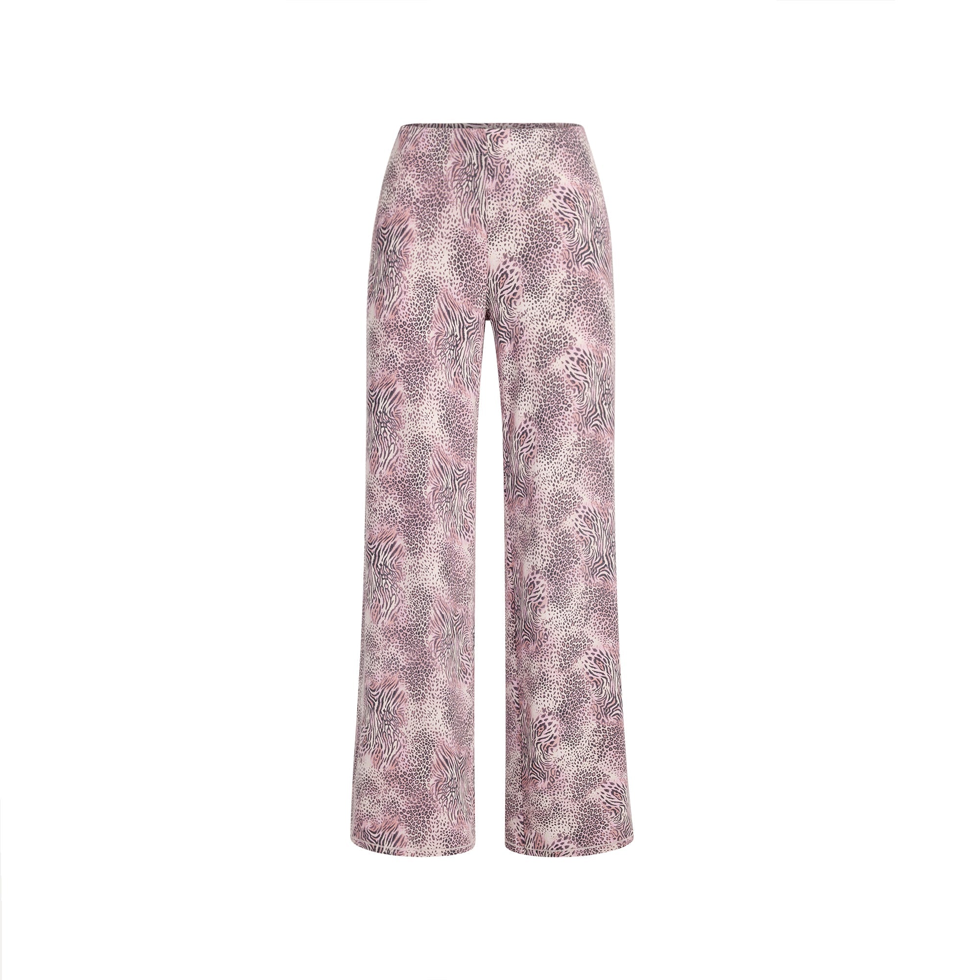 SKIMS SLEEP STRAIGHT LEG PANT | BLOOM MINI MULTI ANIMAL - Mind Türkiye
