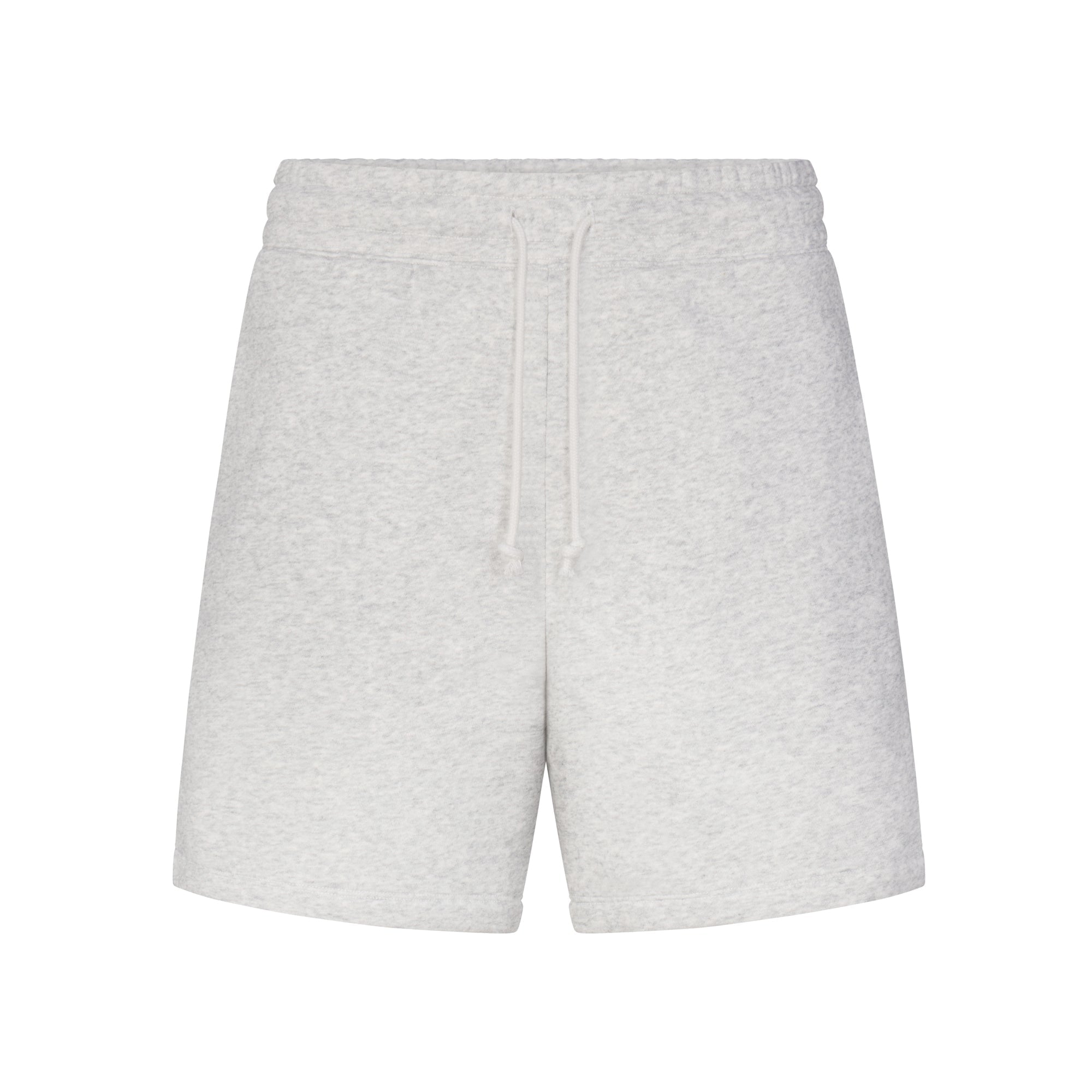 SKIMS FLEECE LOUNGE MENS RELAXED SHORT | LIGHT HEATHER GREY - Mind Türkiye