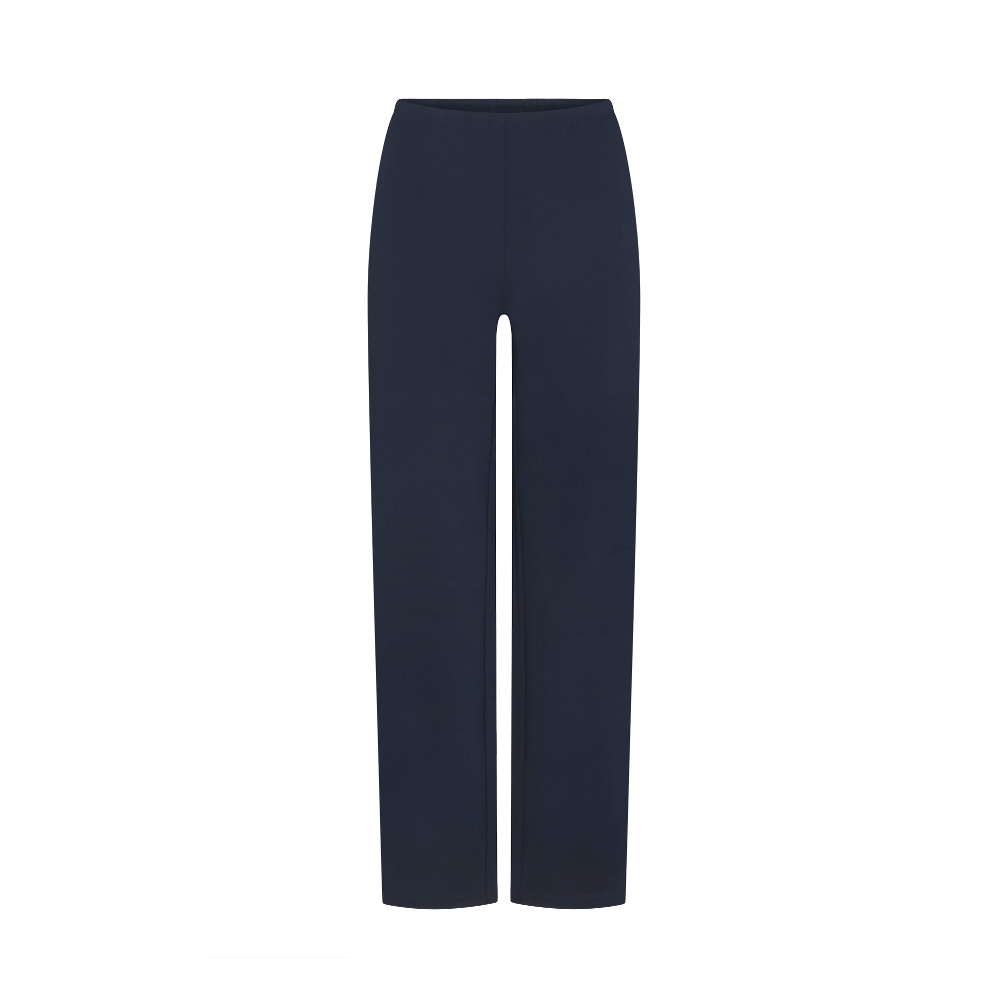 SKIMS HEAVYWEIGHT CREPE STRAIGHT LEG PANT | NAVY - Mind Türkiye