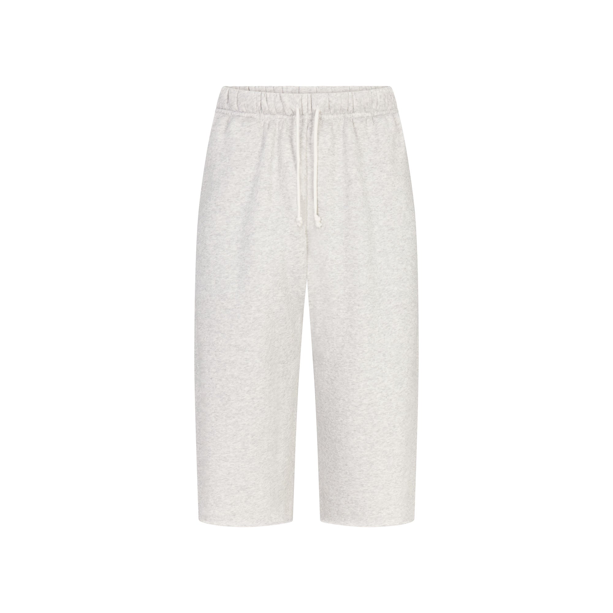 SKIMS FLEECE LOUNGE MENS RELAXED LONG SHORT | LIGHT HEATHER GREY - Mind Türkiye