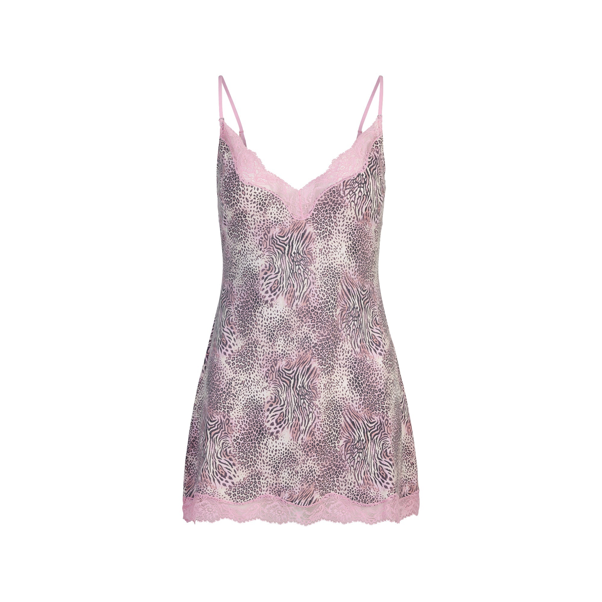 SKIMS SLEEP LACE MINI DRESS | BLOOM MINI MULTI ANIMAL - Mind Türkiye