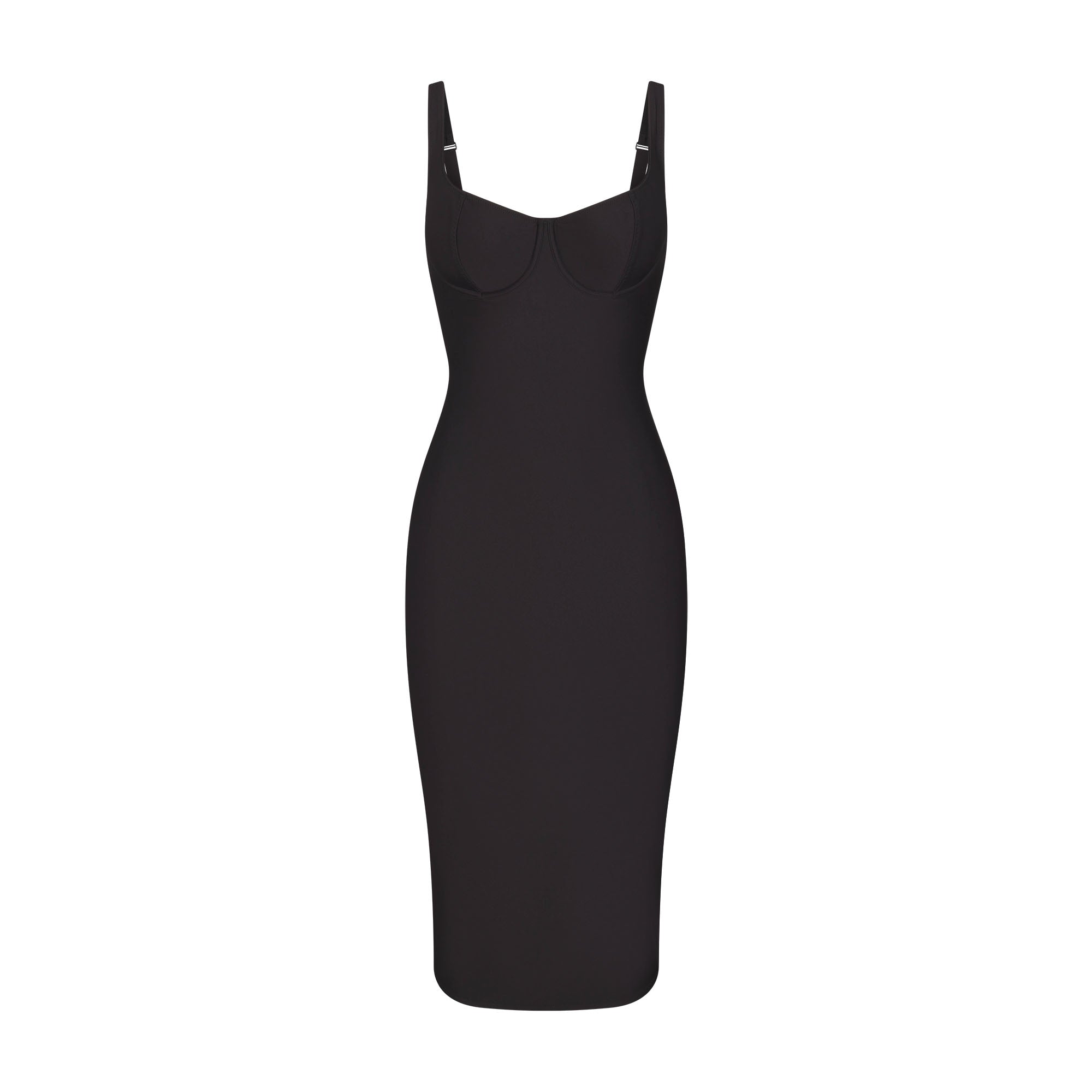 SKIMS BODY MIDI DRESS | ONYX - Mind Türkiye