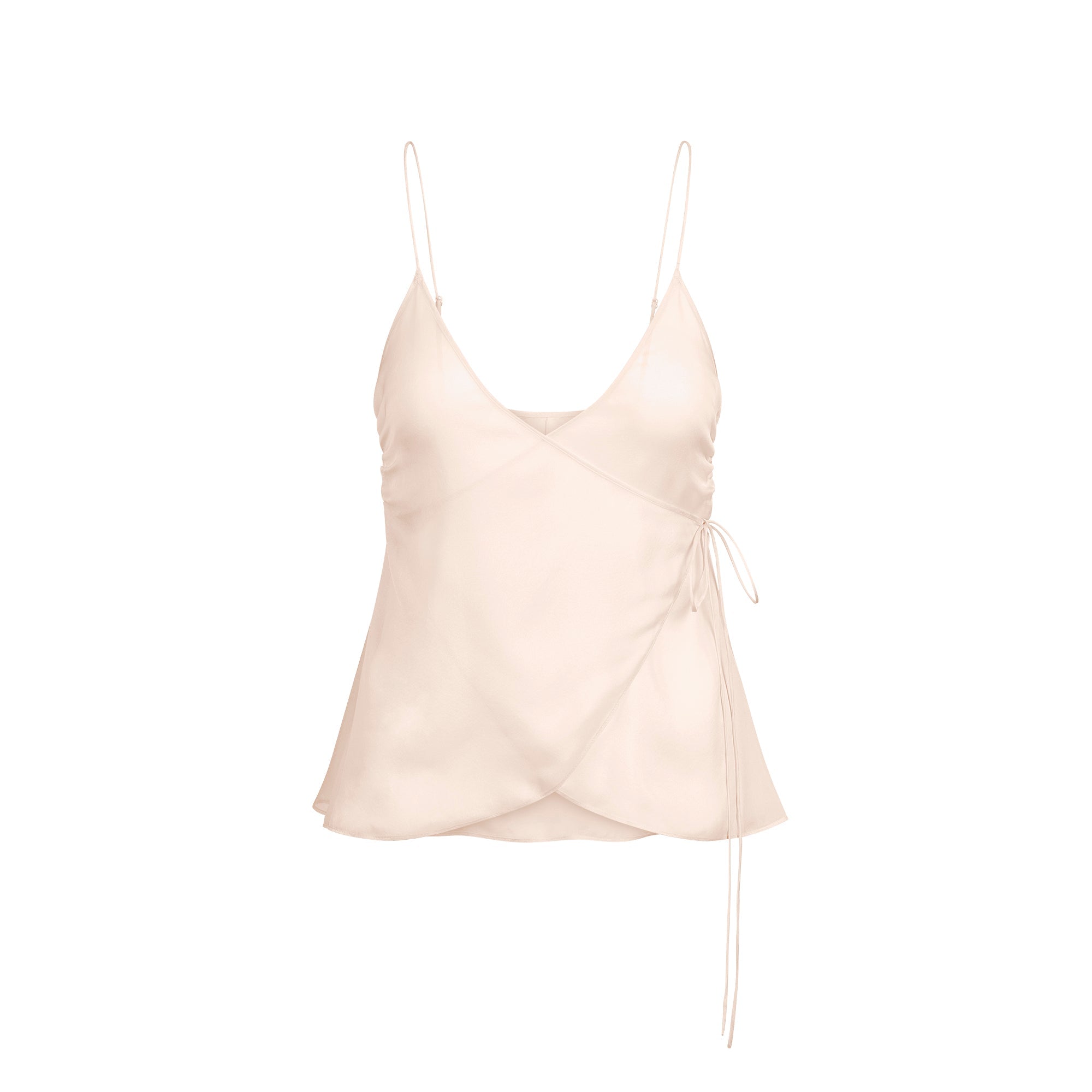 SKIMS ROMANCE WRAP CAMI TOP | PRIMROSE