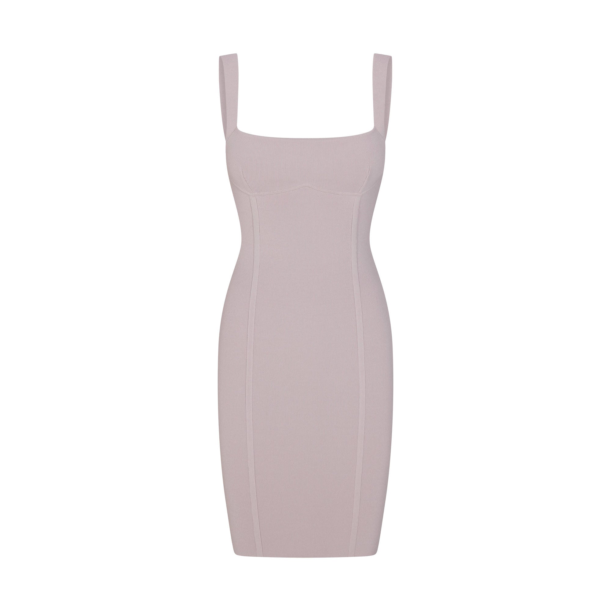 SKIMS REFINED KNIT MIDI DRESS | IRIS MICA - Mind Türkiye