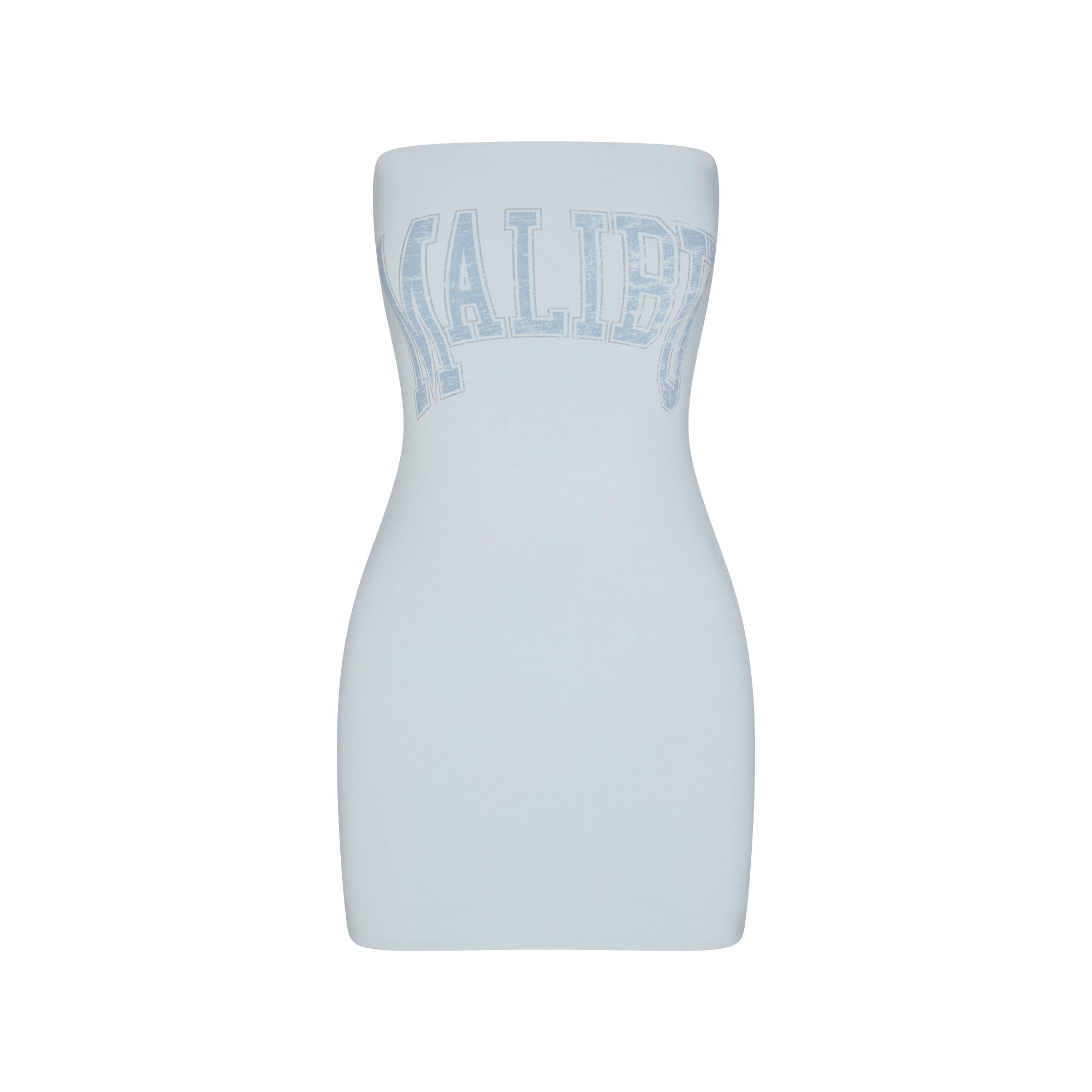 SKIMS COTTON JERSEY MINI TUBE DRESS | OPAL MALIBU