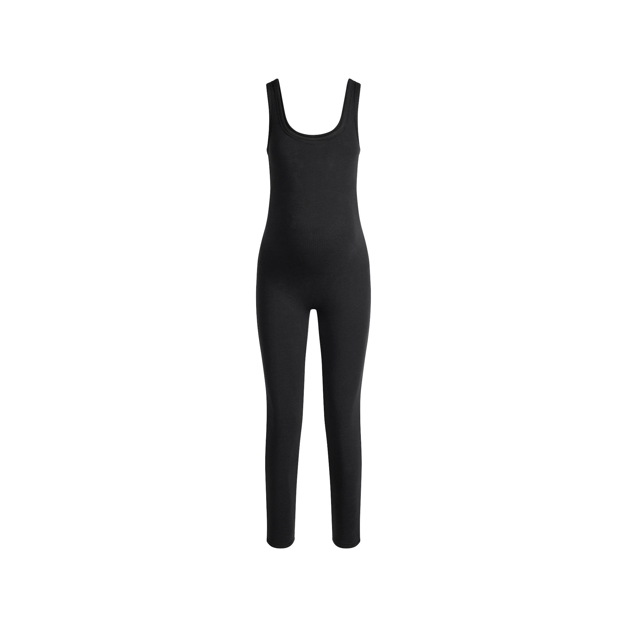 SKIMS COTTON JERSEY MATERNITY CATSUIT | SOOT