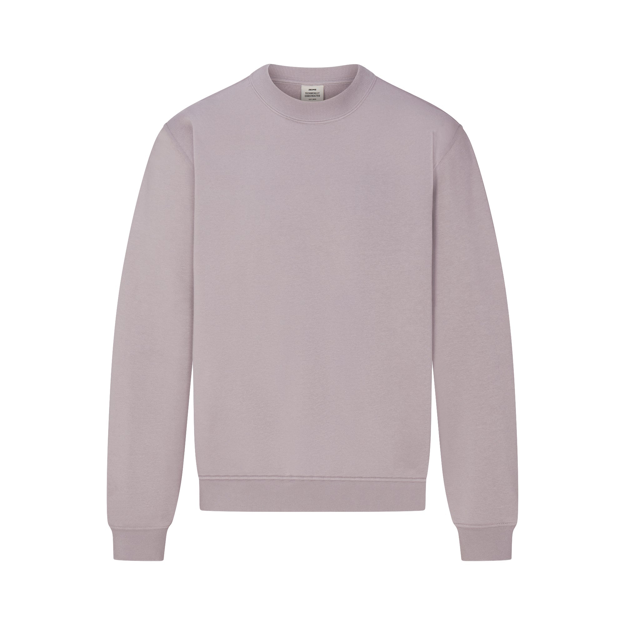 SKIMS FLEECE LOUNGE MENS RELAXED CREWNECK | SHADOW - Mind Türkiye
