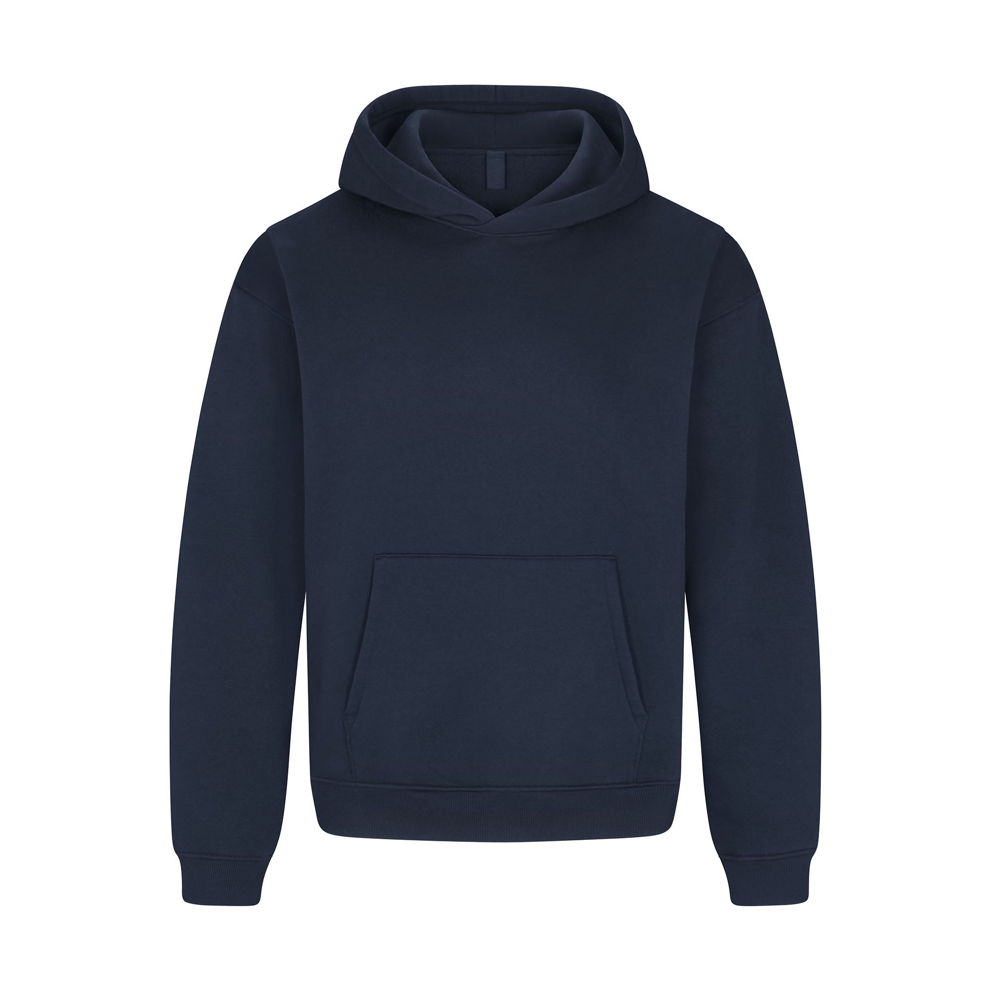 SKIMS FLEECE LOUNGE MENS RELAXED HOODIE | NAVY - Mind Türkiye