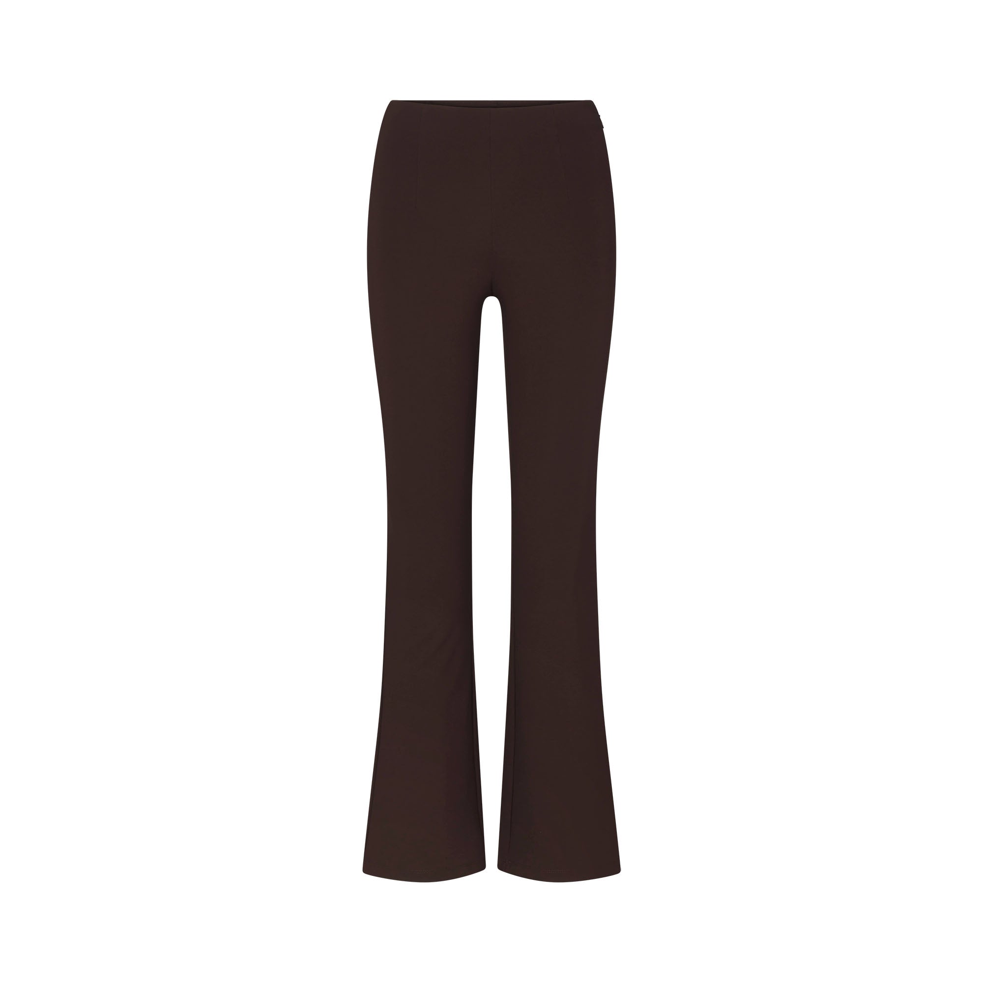 SKIMS THE ESSENTIAL COLLECTION HIGH-WAISTED CROPPED KICK FLARE PANT | ESPRESSO - Mind Türkiye