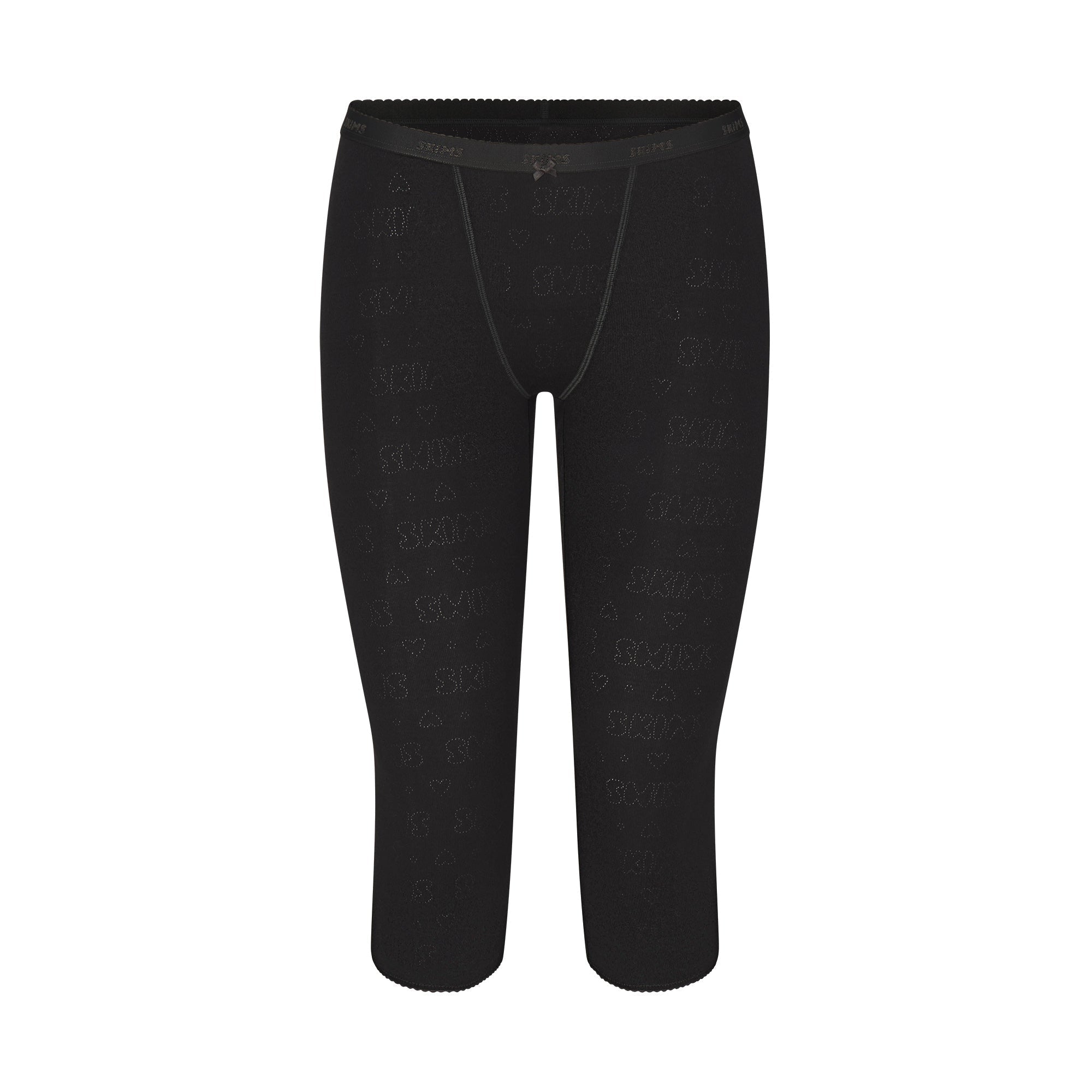 SKIMS LOGO POINTELLE CAPRI | SOOT