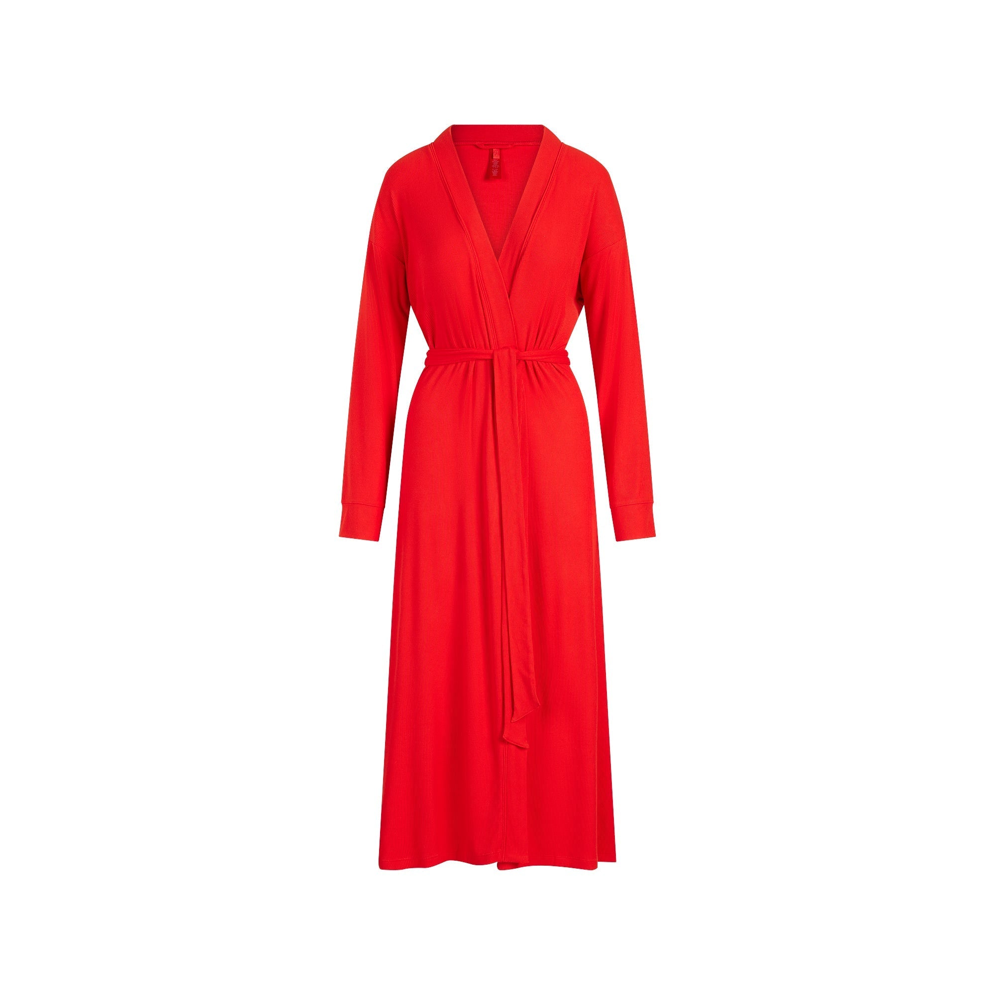 SKIMS SOFT LOUNGE LONG ROBE | CHERRY - Mind Türkiye