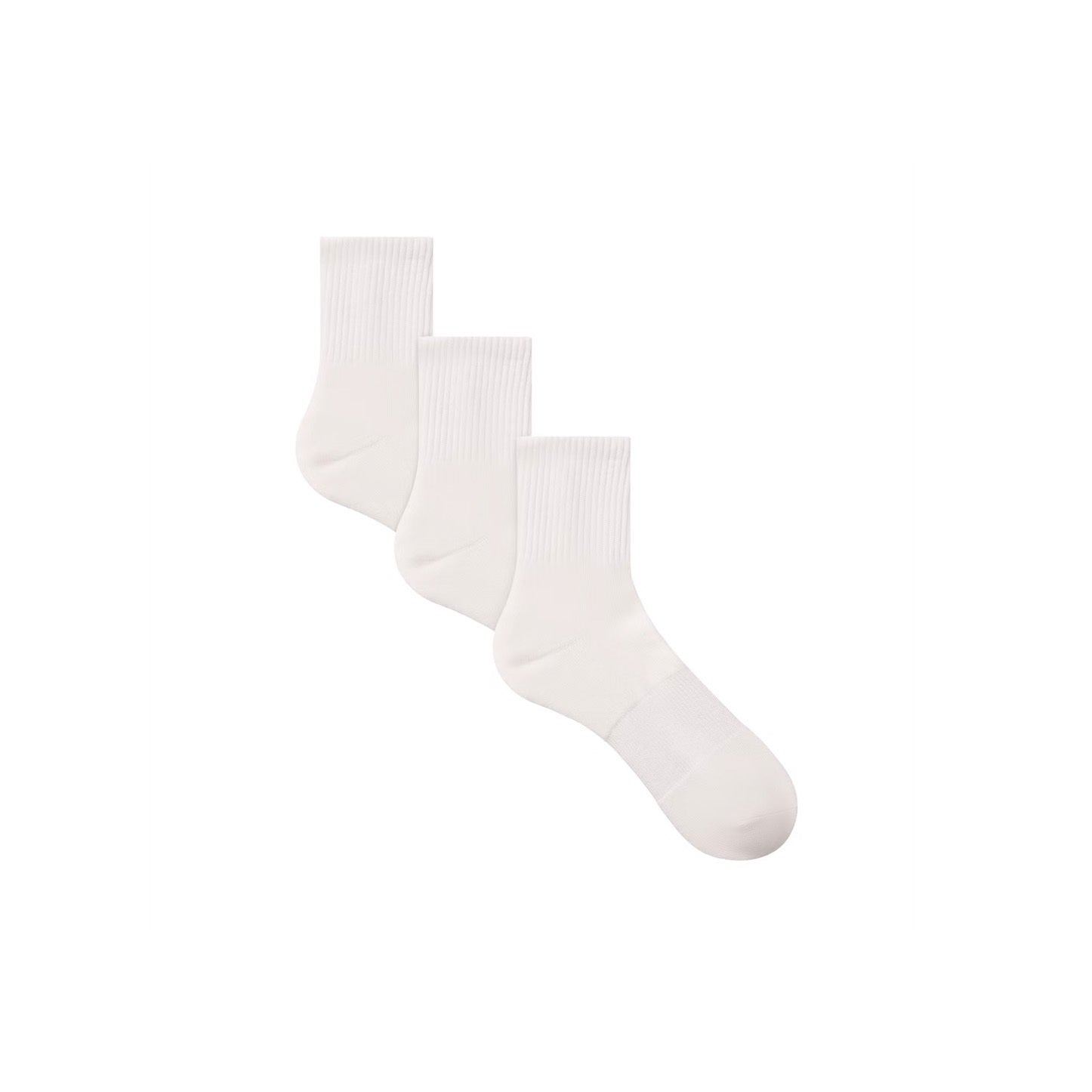 SKIMS MENS 3/4 CREW SOCK 3-PACK | CHALK - Mind Türkiye