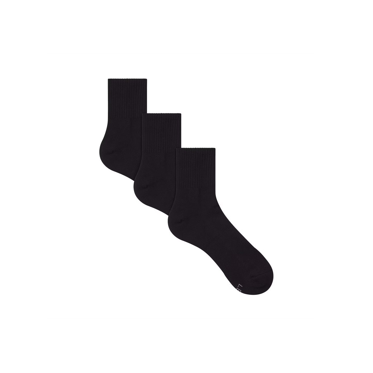 SKIMS MENS 3/4 CREW SOCK 3-PACK | ONYX - Mind Türkiye