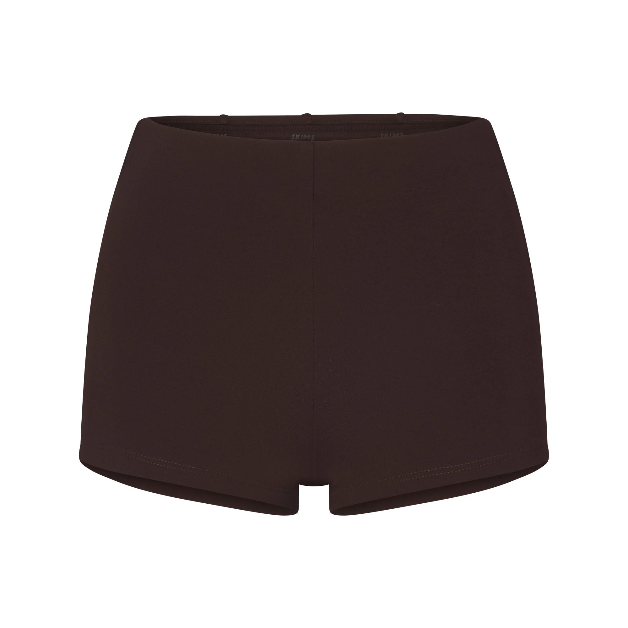 SKIMS THE ESSENTIAL COLLECTION HIGH-WAISTED HOT SHORT | ESPRESSO