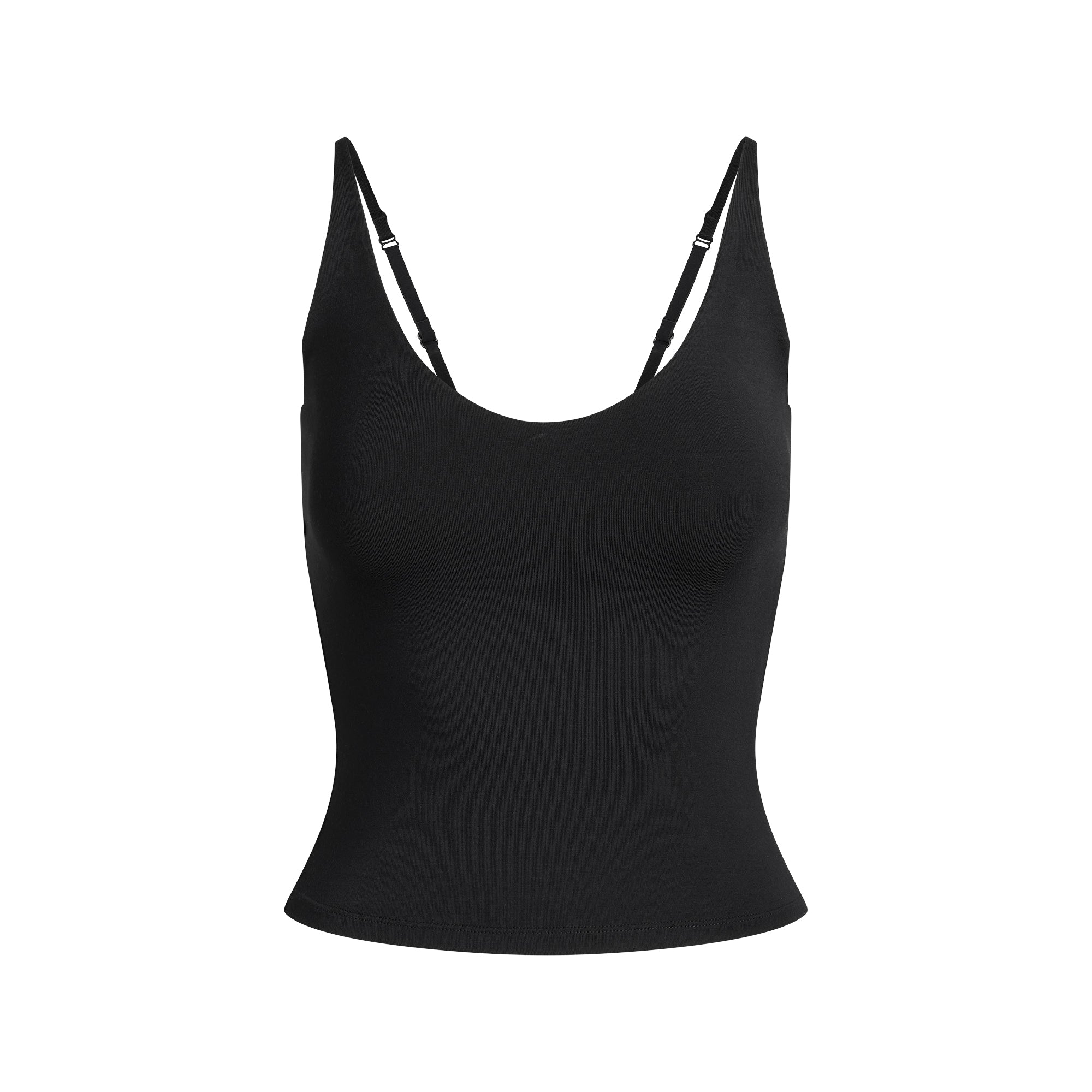 SKIMS SMOOTH LAYERS SCOOP NECK CAMI | OBSIDIAN - Mind Türkiye