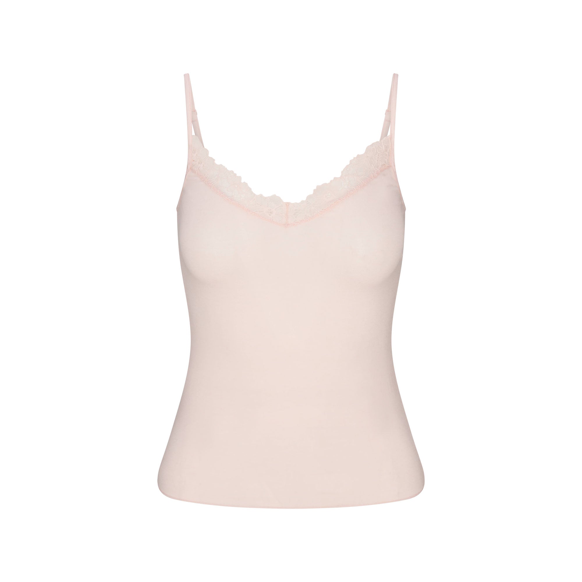 SKIMS SHEER MODAL LACE CAMI | PRIMROSE