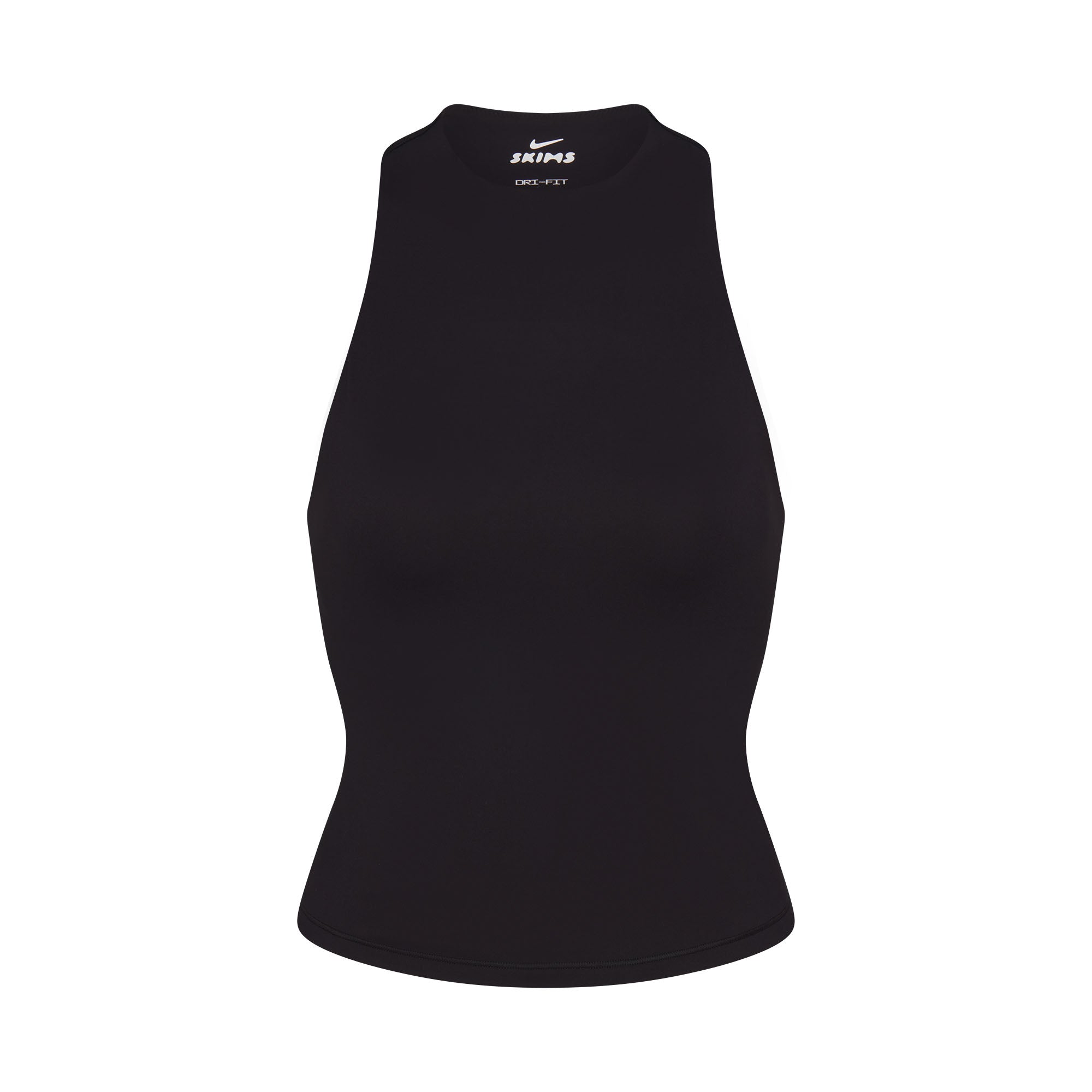 NikeSKIMS MATTE MOCK NECK RACER TANK | OBSIDIAN - Mind Türkiye