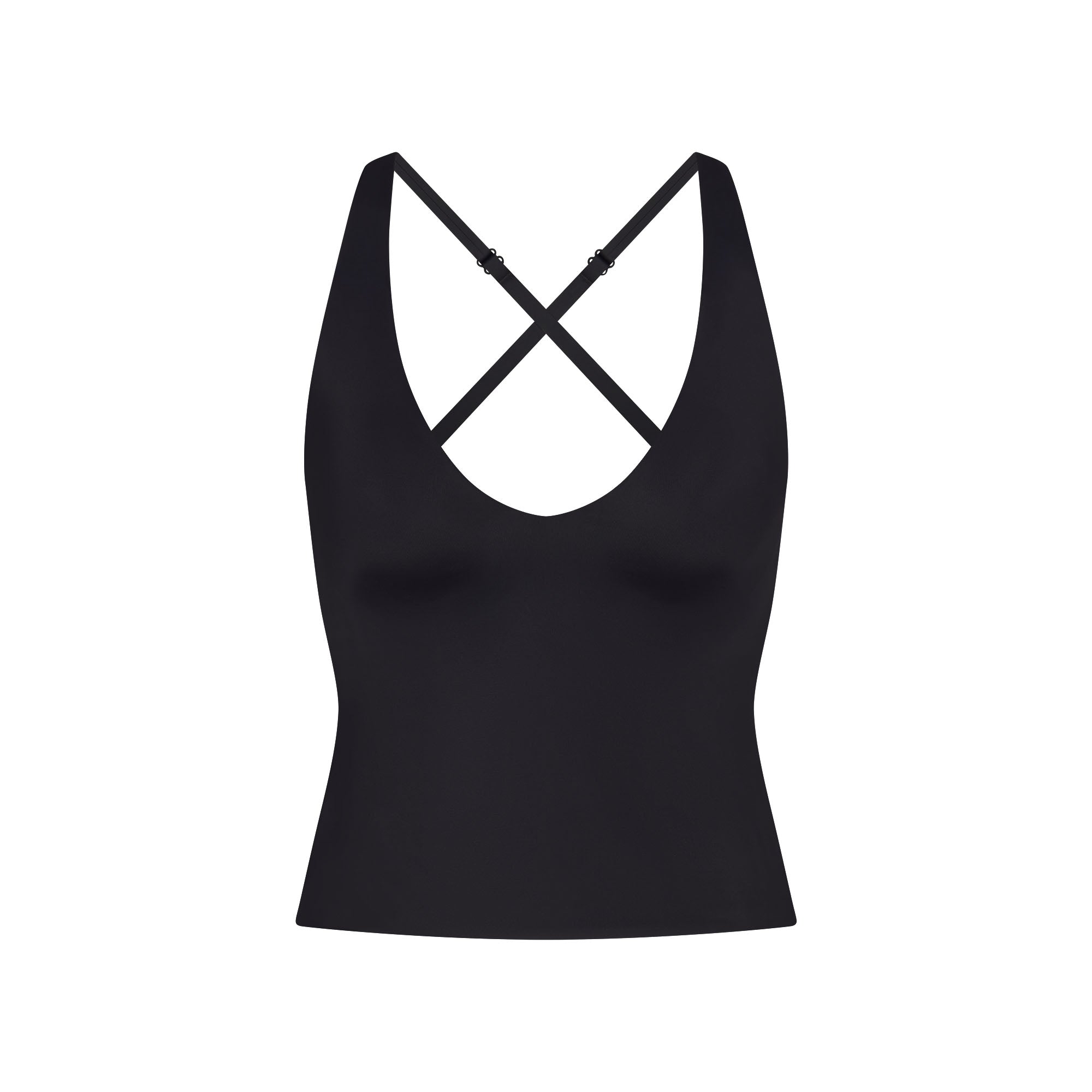 NikeSKIMS SHINE V-NECK TANK | OBSIDIAN - Mind Türkiye
