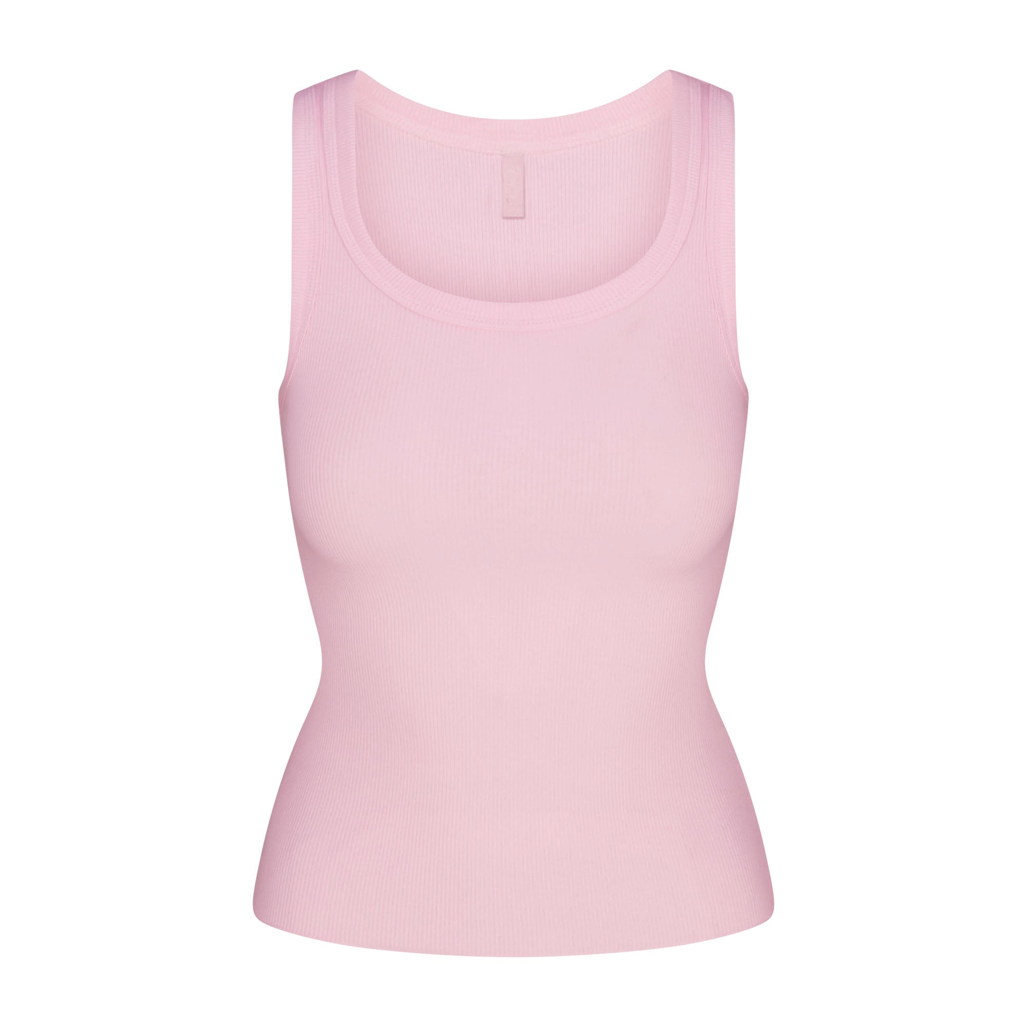 SKIMS COTTON RIB SCOOP NECK TANK | CHERRY BLOSSOM - Mind Türkiye