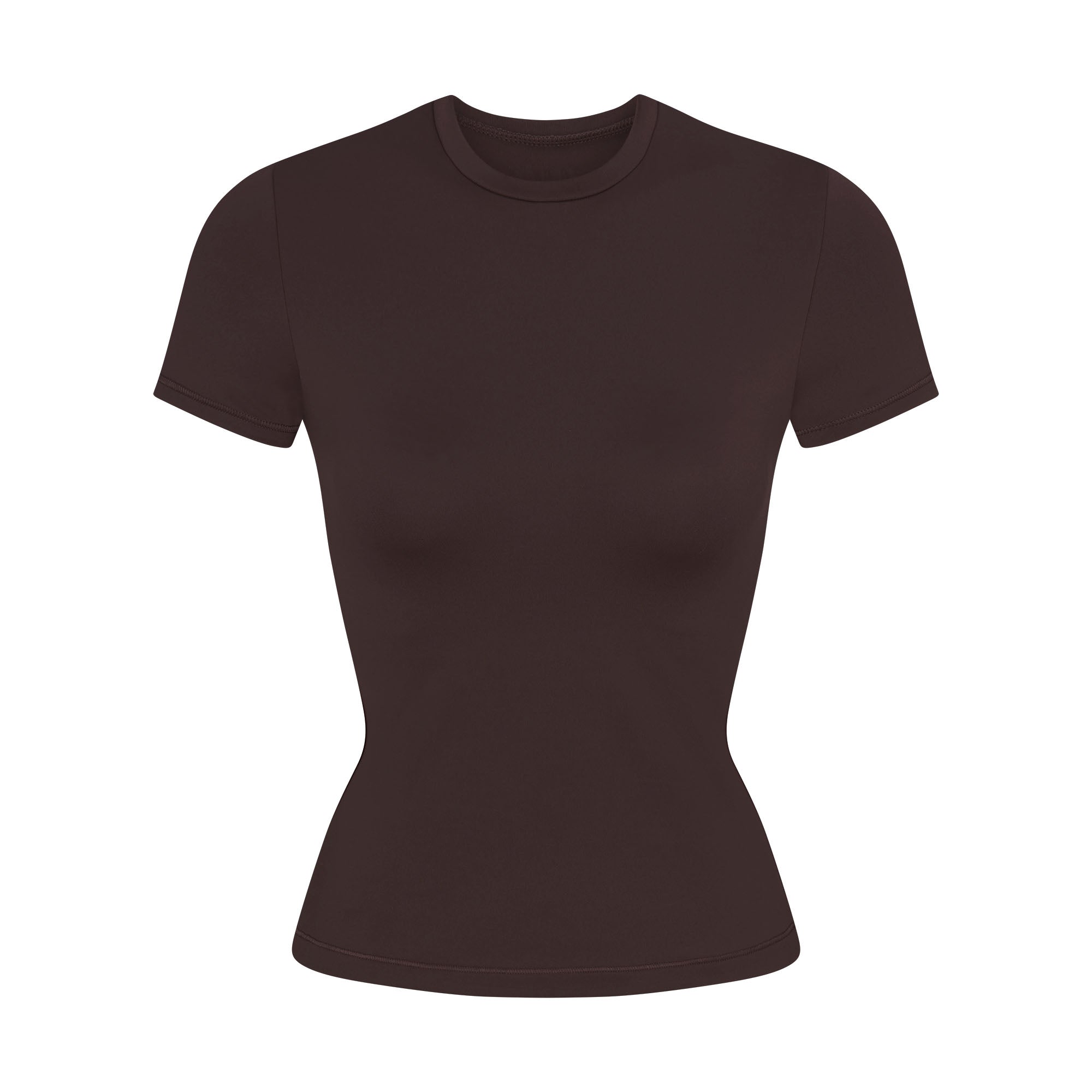 NikeSKIMS MATTE PADDED BABY TEE | DARK SEPIA - Mind Türkiye