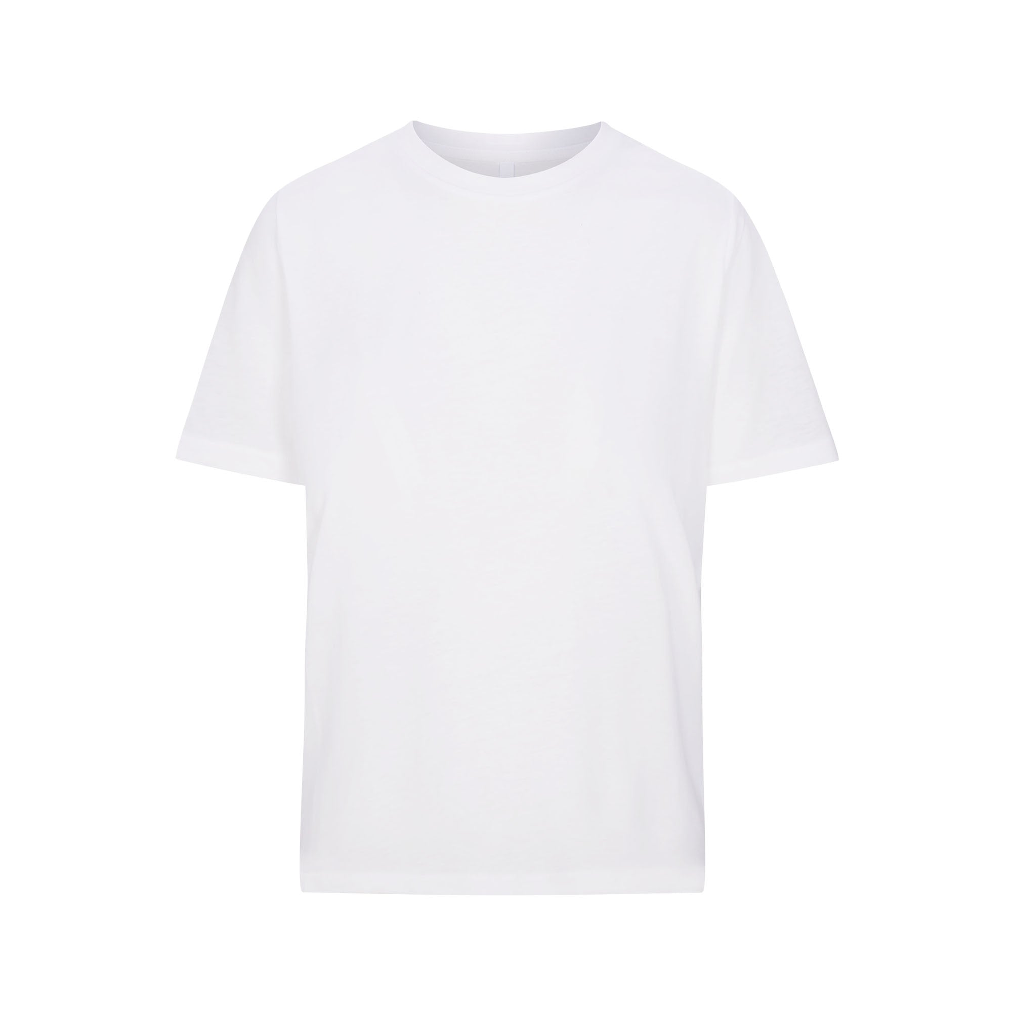 SKIMS RELAXED TEES T-SHIRT | SNOW
