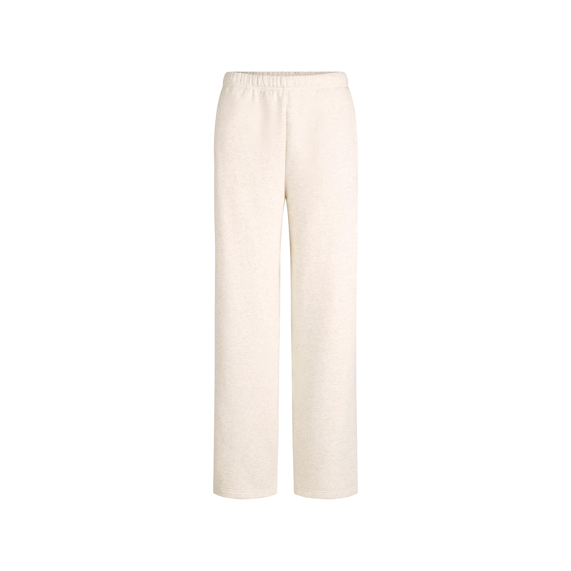 SKIMS COTTON FLEECE CLASSIC STRAIGHT LEG PANT | OATMEAL HEATHER - Mind Türkiye
