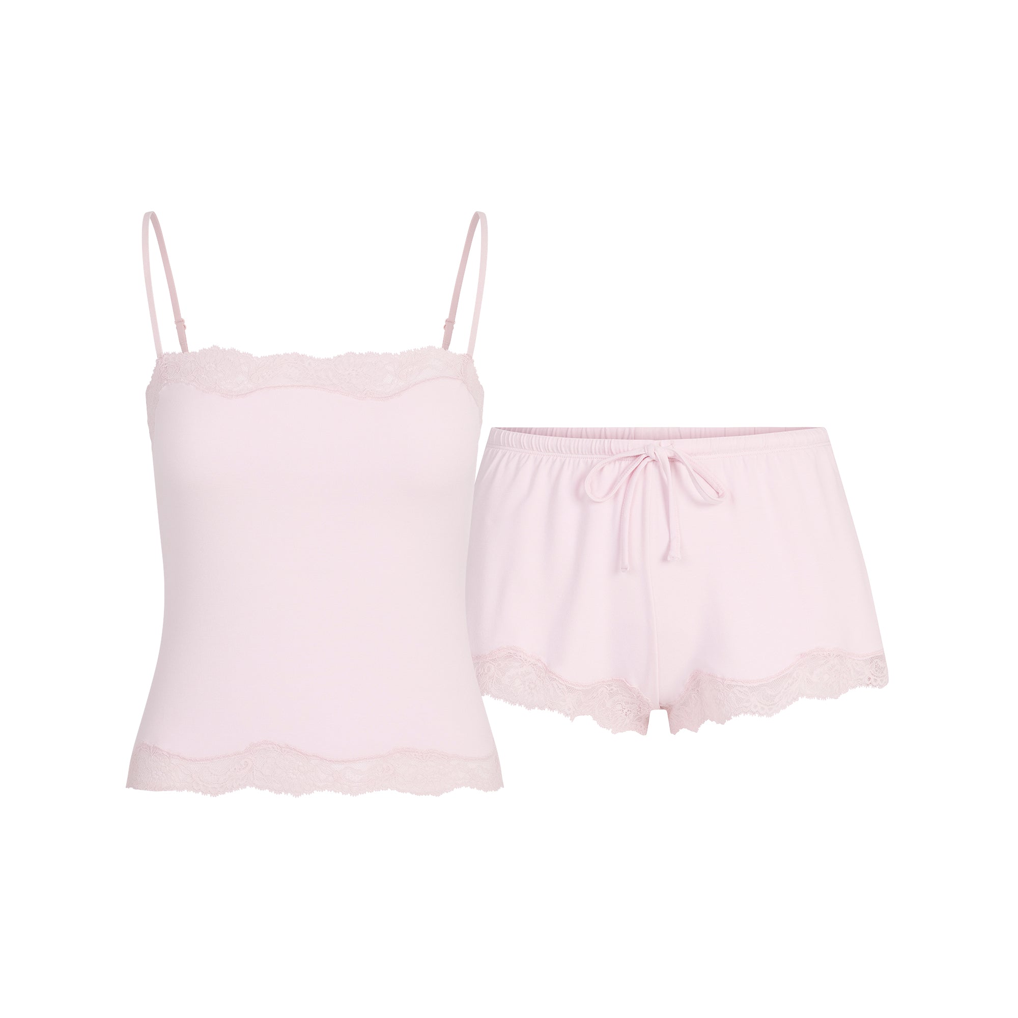 SKIMS SLEEP LACE CAMI AND SHORT SET | BLOOM - Mind Türkiye