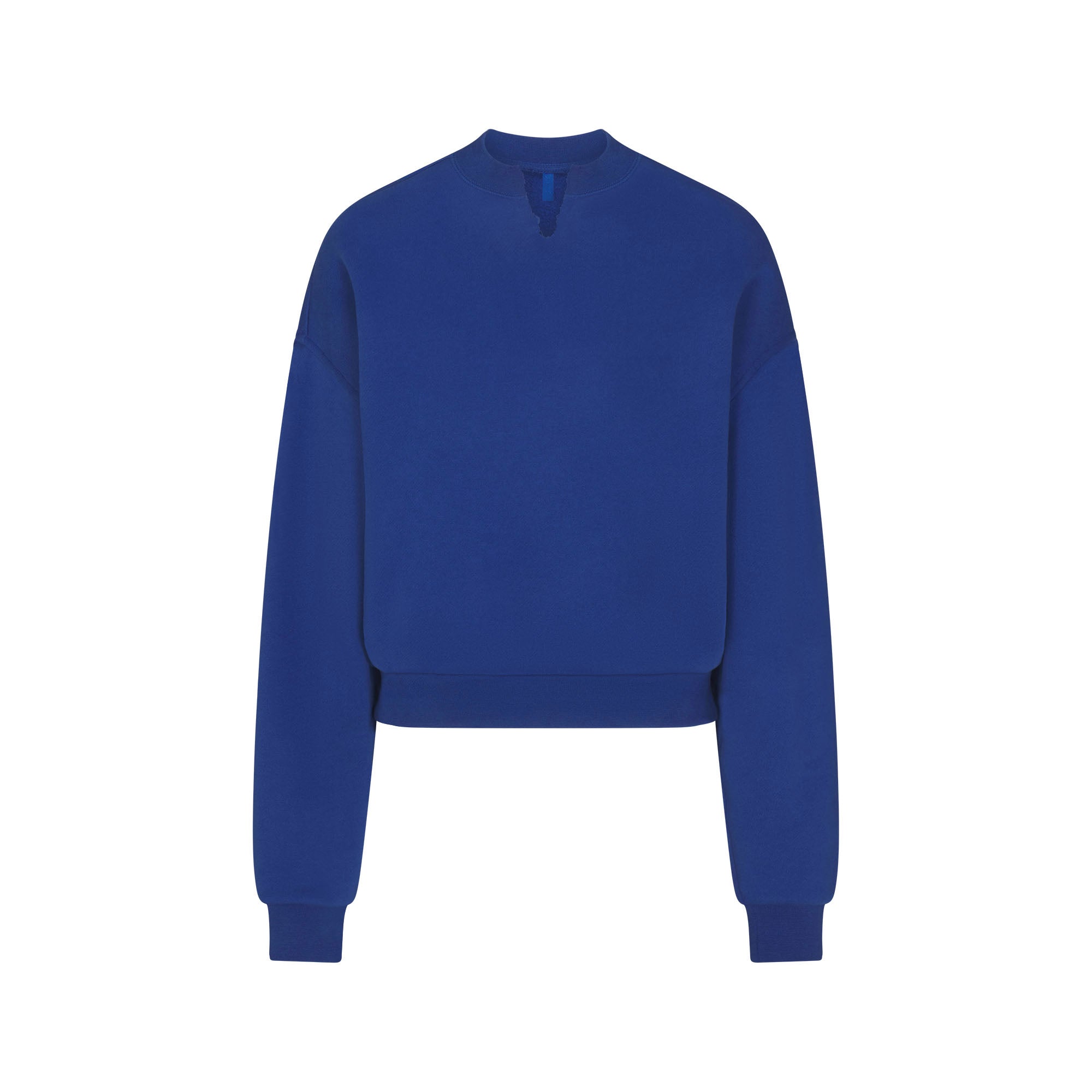 SKIMS HEAVYWEIGHT FLEECE CREWNECK | COBALT - Mind Türkiye