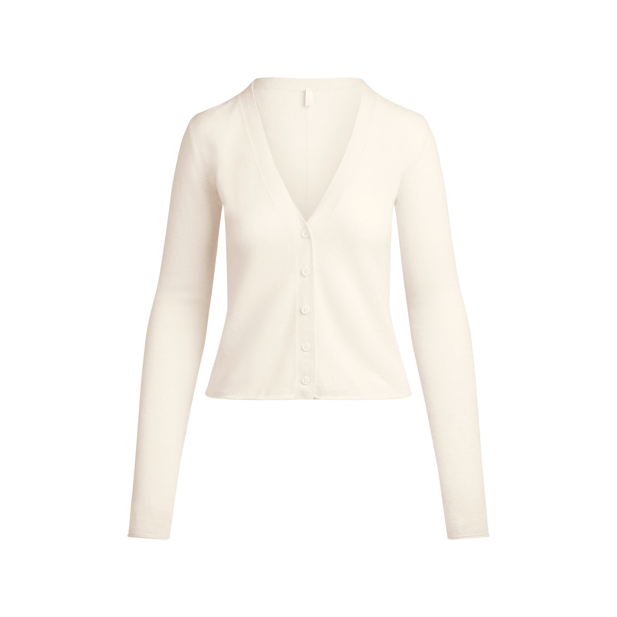 SKIMS FEATHERWEIGHT CASHMERE CARDIGAN | EGRET - Mind Türkiye