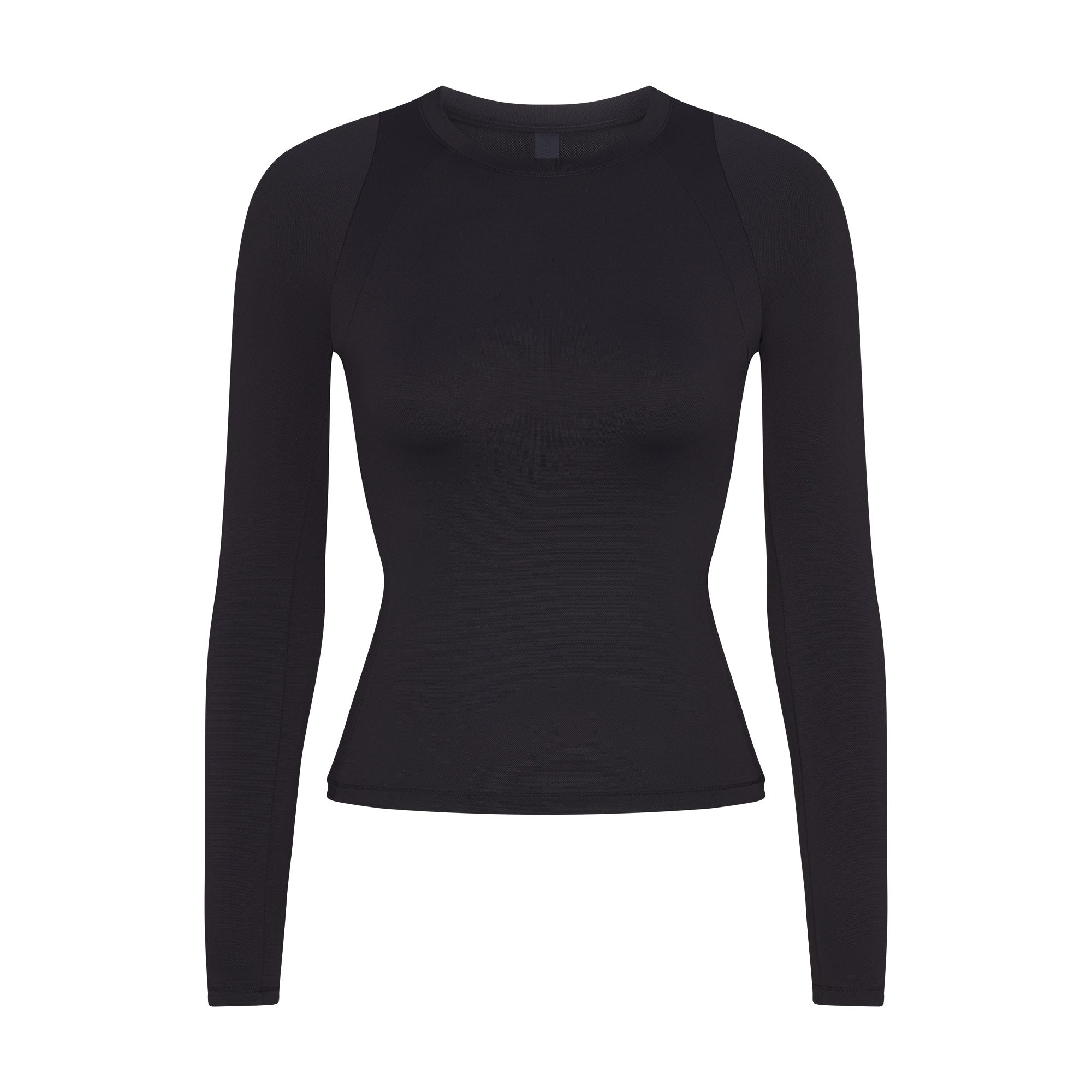NikeSKIMS AIRY LONG SLEEVE CREW NECK TOP | OBSIDIAN - Mind Türkiye