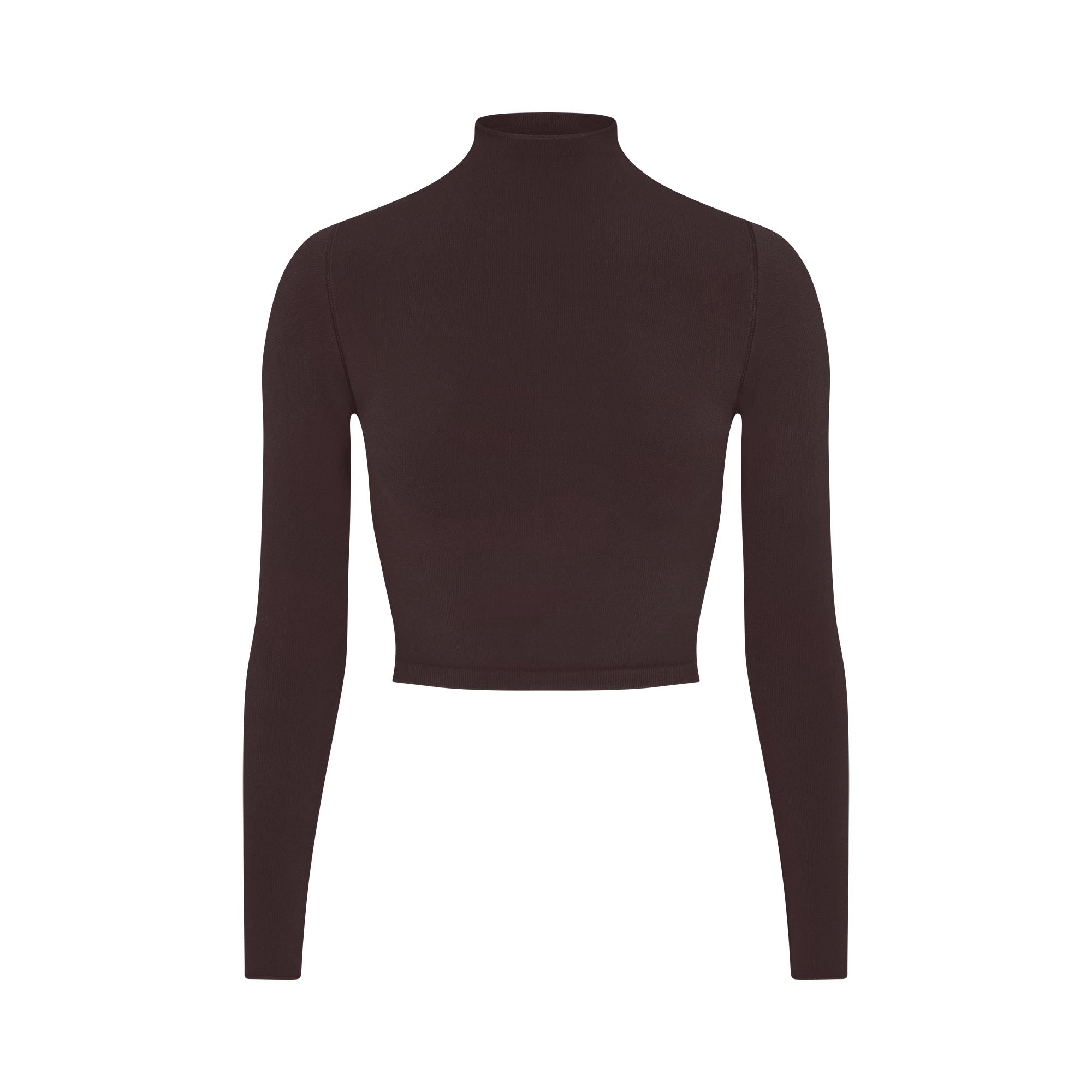 NikeSKIMS VINTAGE SEAMLESS MOCK NECK CROP TOP | PHOENIX - Mind Türkiye