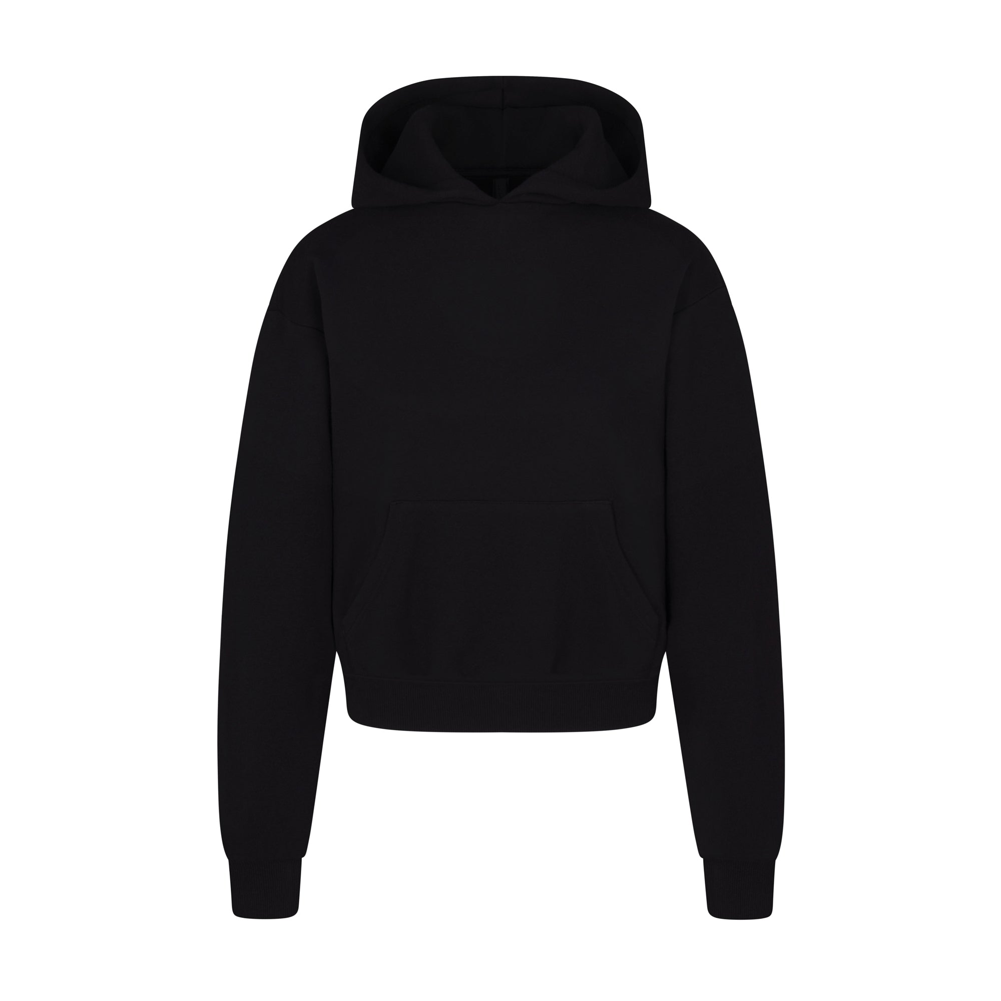 SKIMS COTTON FLEECE CLASSIC HOODIE | ONYX - Mind Türkiye