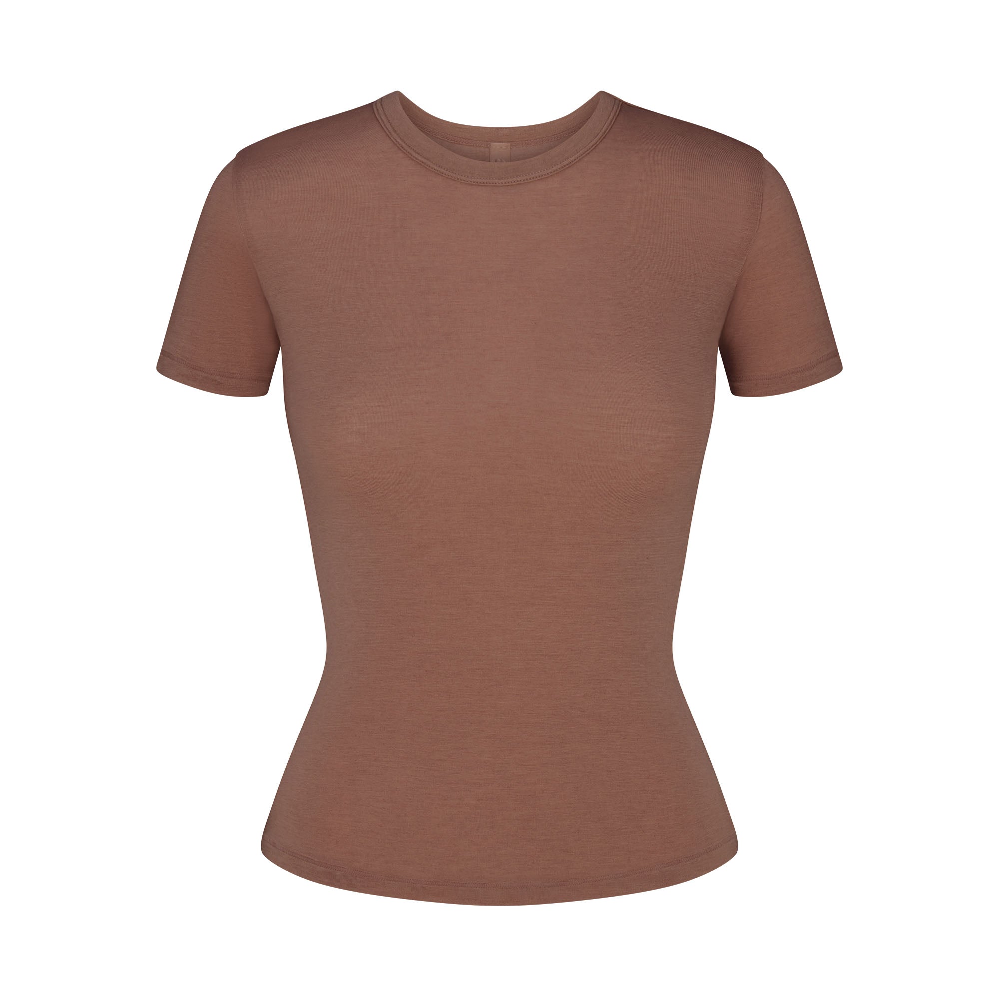 SKIMS SHEER MODAL LONG T-SHIRT | SIENNA