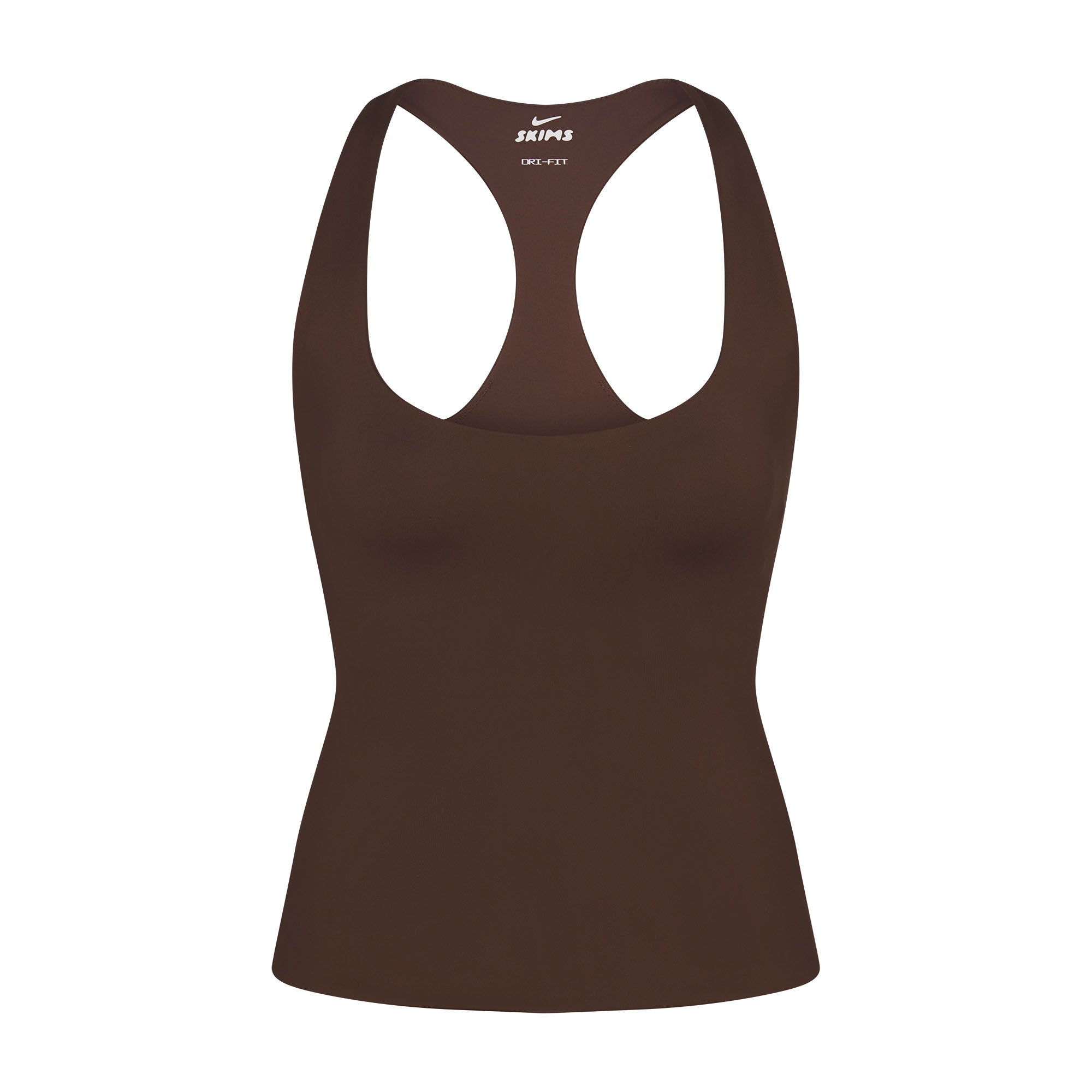 NikeSKIMS MATTE RACER BACK TANK | DARK SEPIA - Mind Türkiye