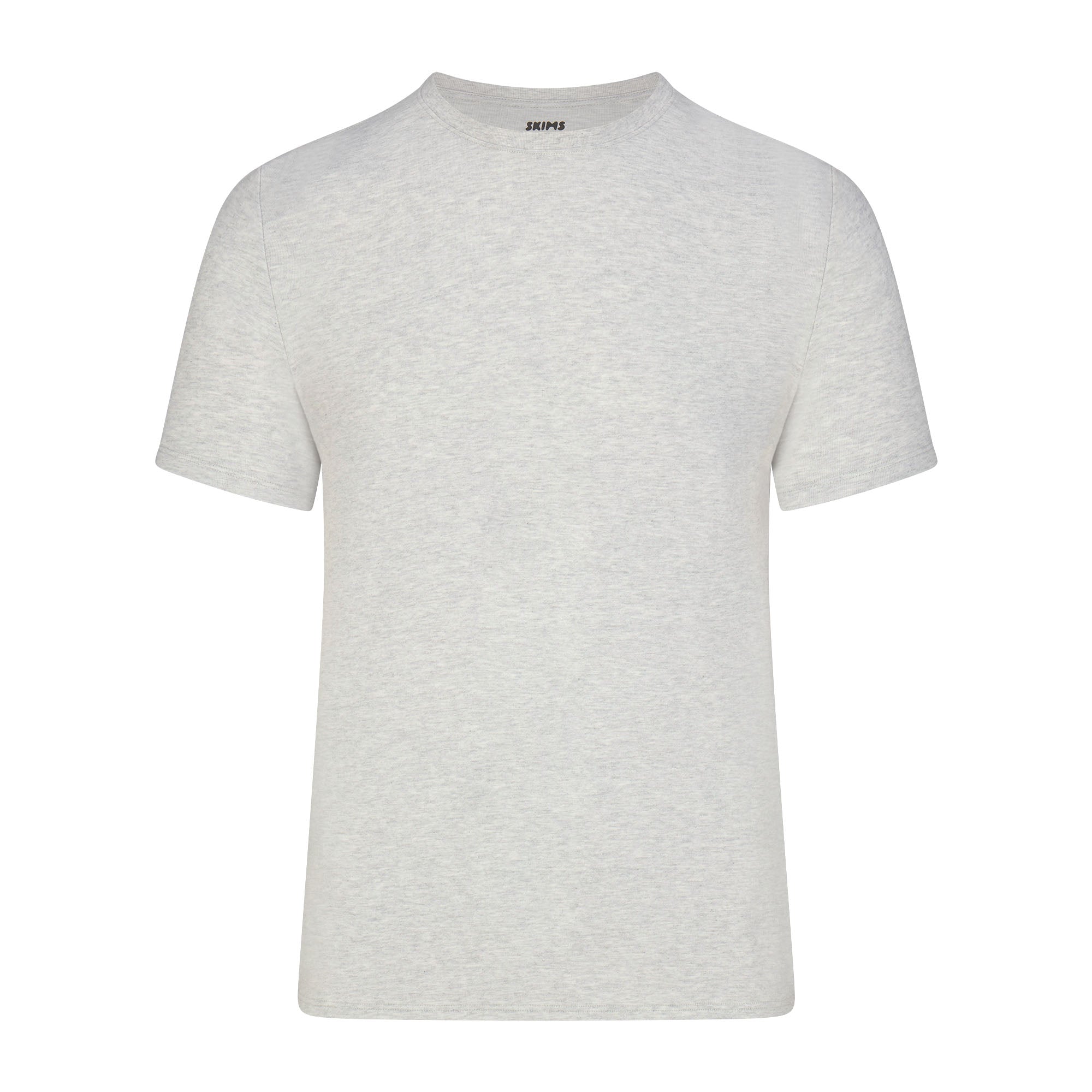 SKIMS COTTON MENS CLASSIC T-SHIRT | LIGHT HEATHER GREY - Mind Türkiye