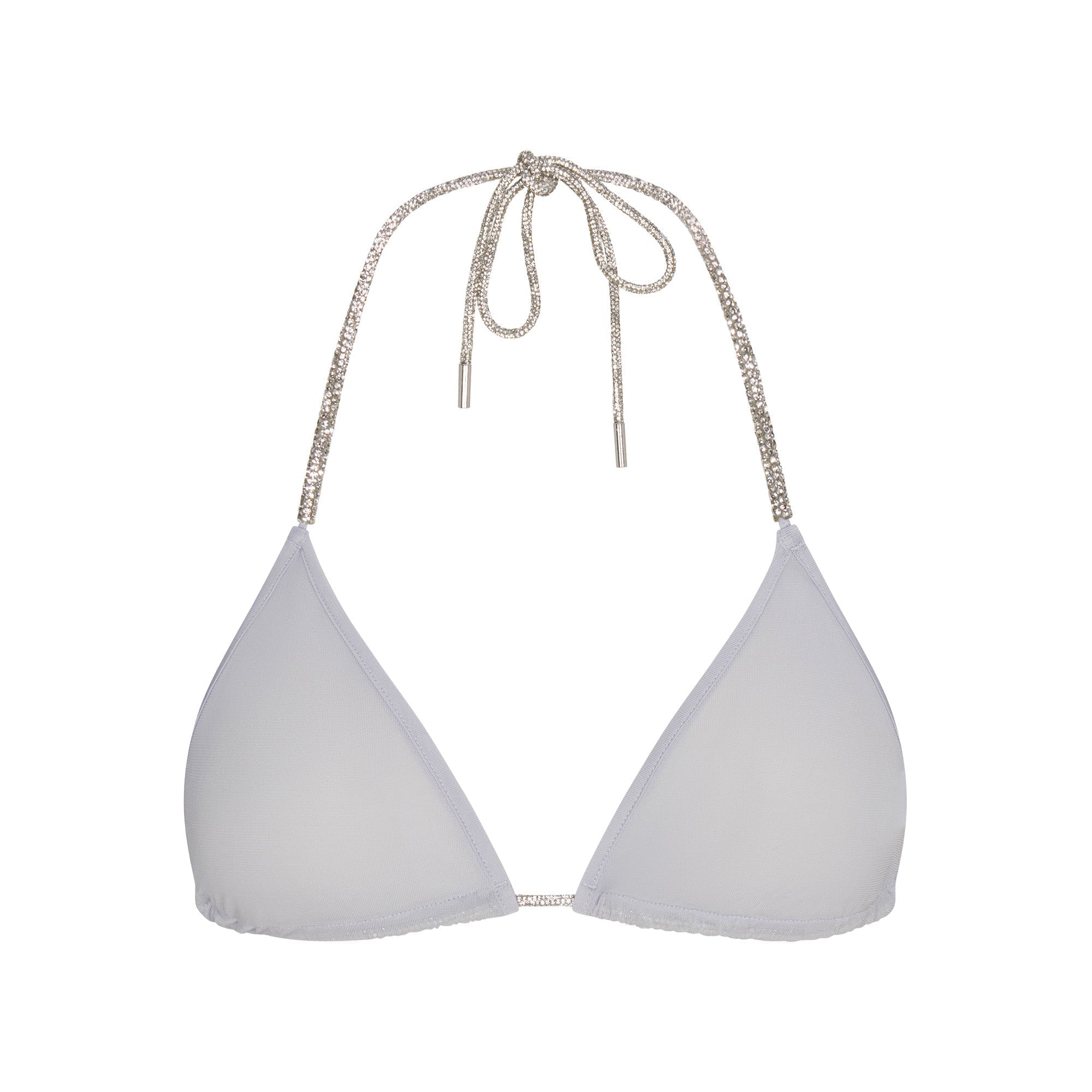 SKIMS RHINESTONE KNIT TRIANGLE BRALETTE | ZEN BLUE - Mind Türkiye