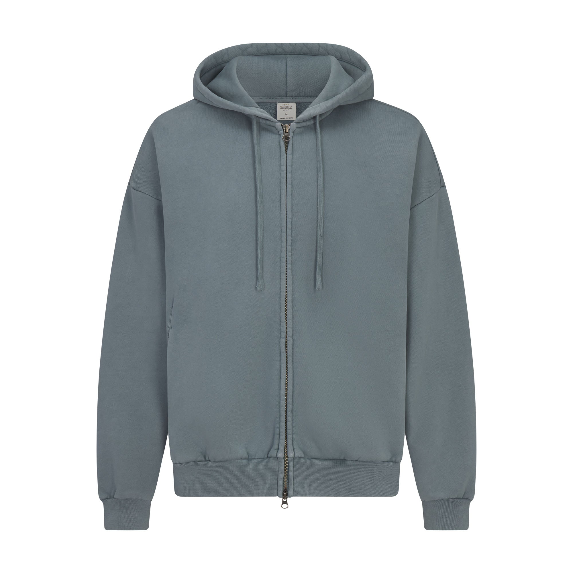SKIMS HEAVYWEIGHT FLEECE MENS ZIP UP HOODIE | KYANITE - Mind Türkiye