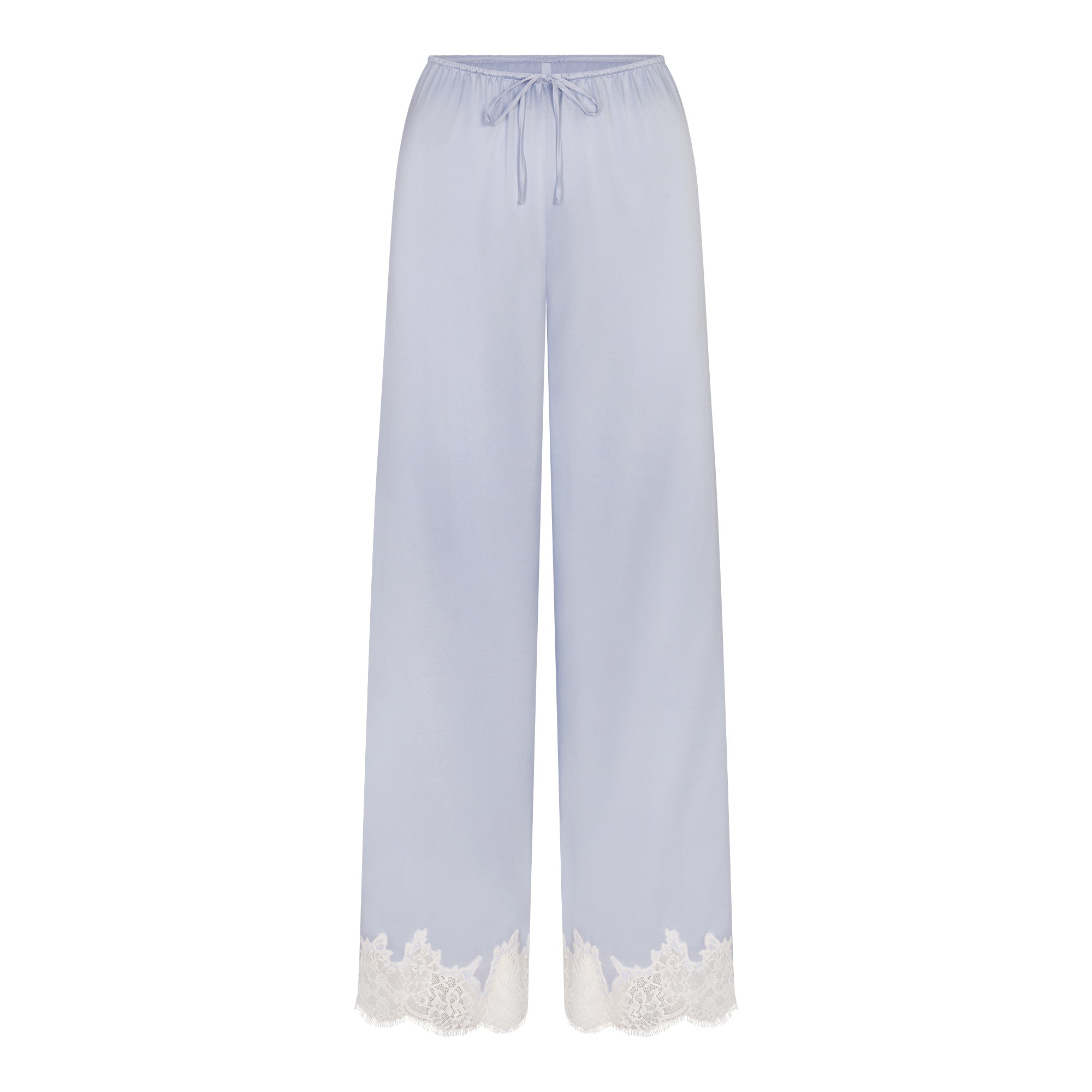 SKIMS SILK LACE STRAIGHT LEG PANT | PERIWINKLE CONTRAST - Mind Türkiye