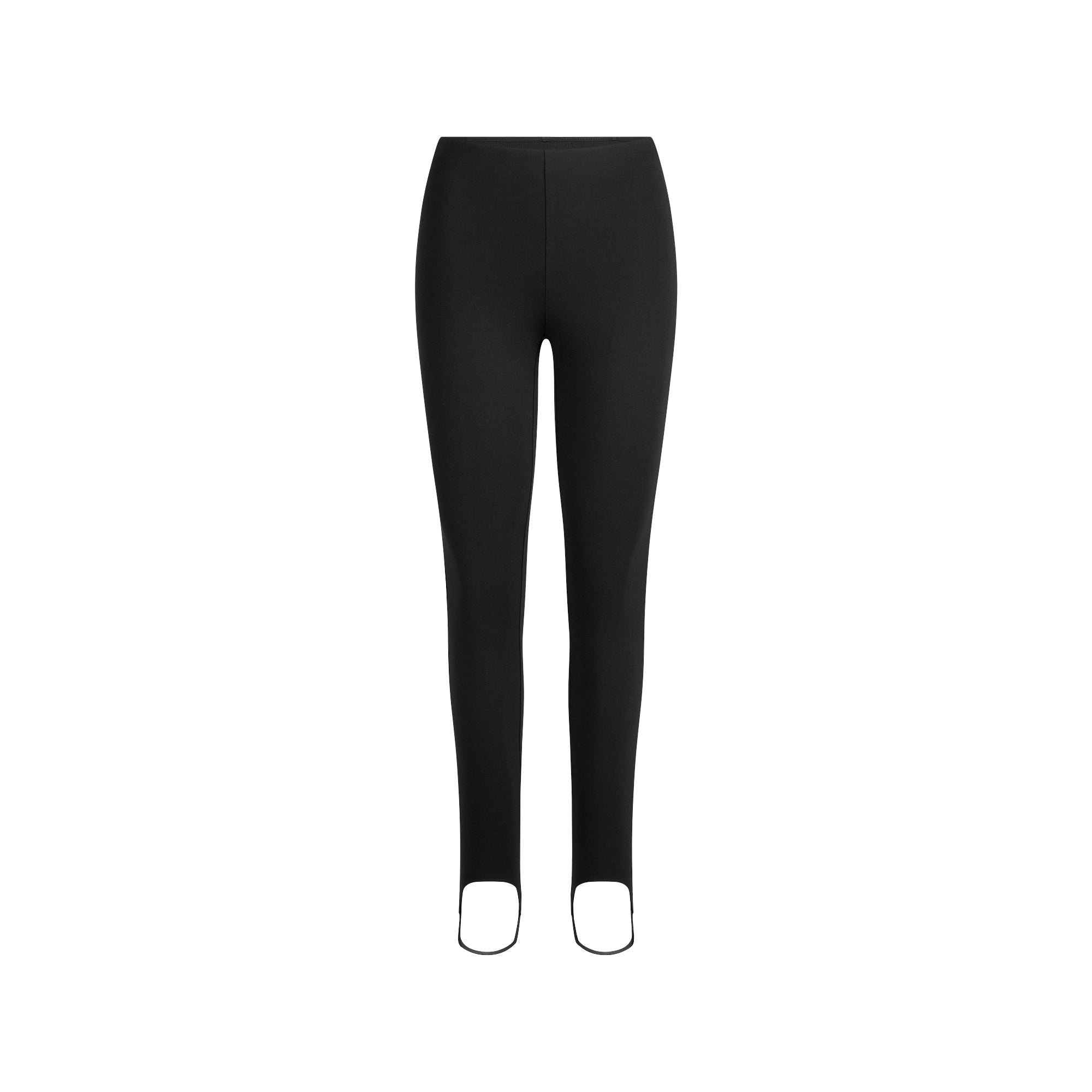 SKIMS THE ESSENTIAL COLLECTION HIGH-WAISTED STIRRUP LEGGING | OBSIDIAN