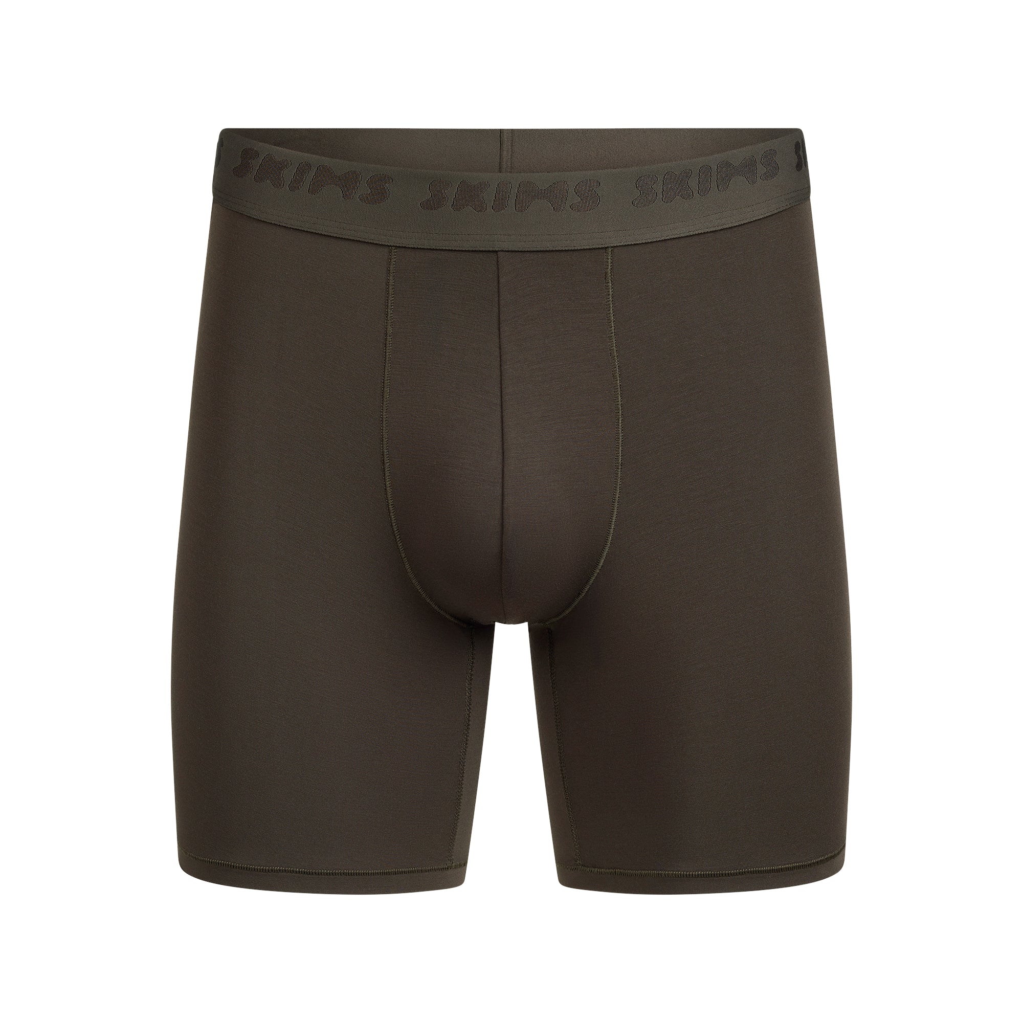 SKIMS STRETCH MENS 5″ BOXER BRIEF | LODEN - Mind Türkiye