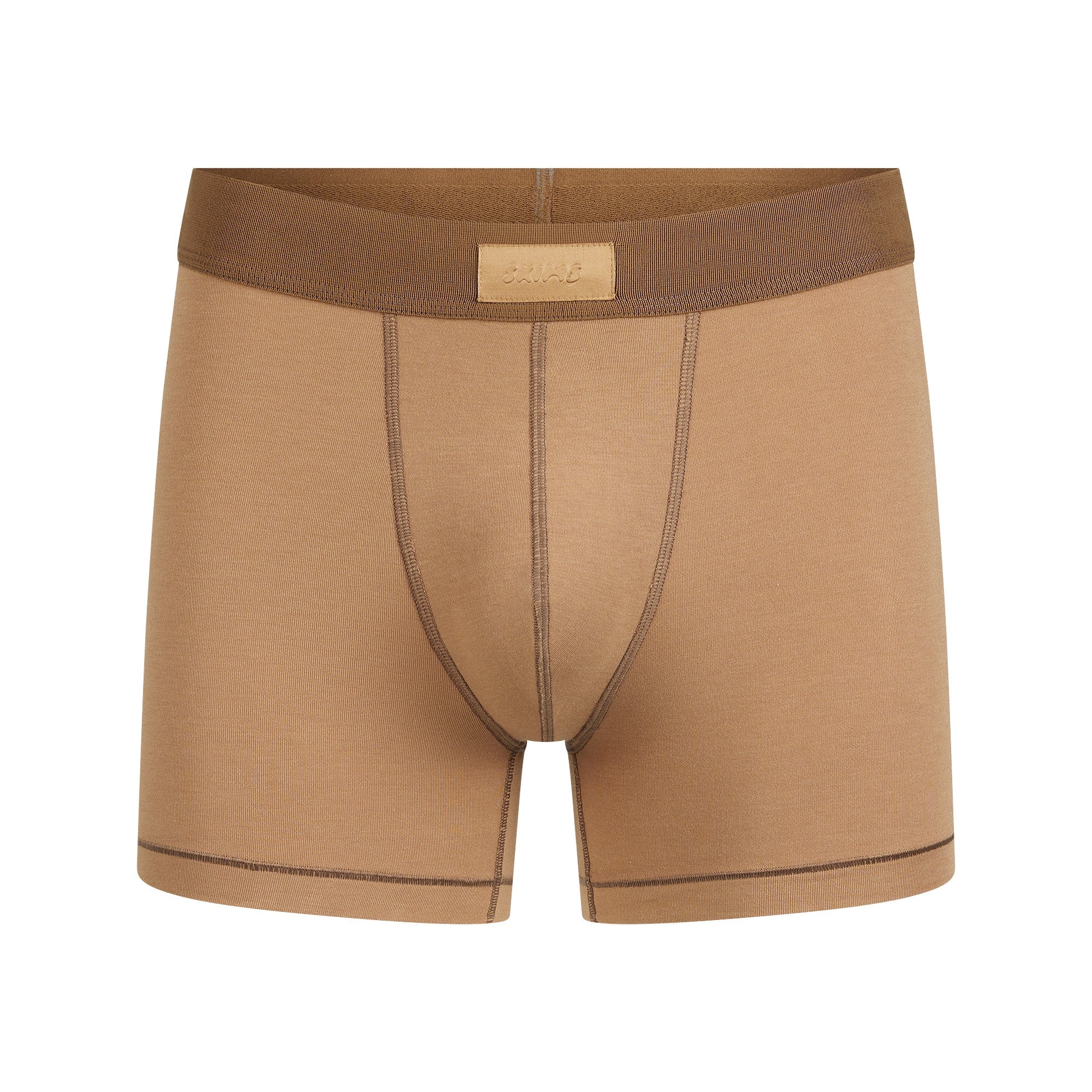 SKIMS COTTON MENS 3″ BOXER BRIEF | RUSSET - Mind Türkiye